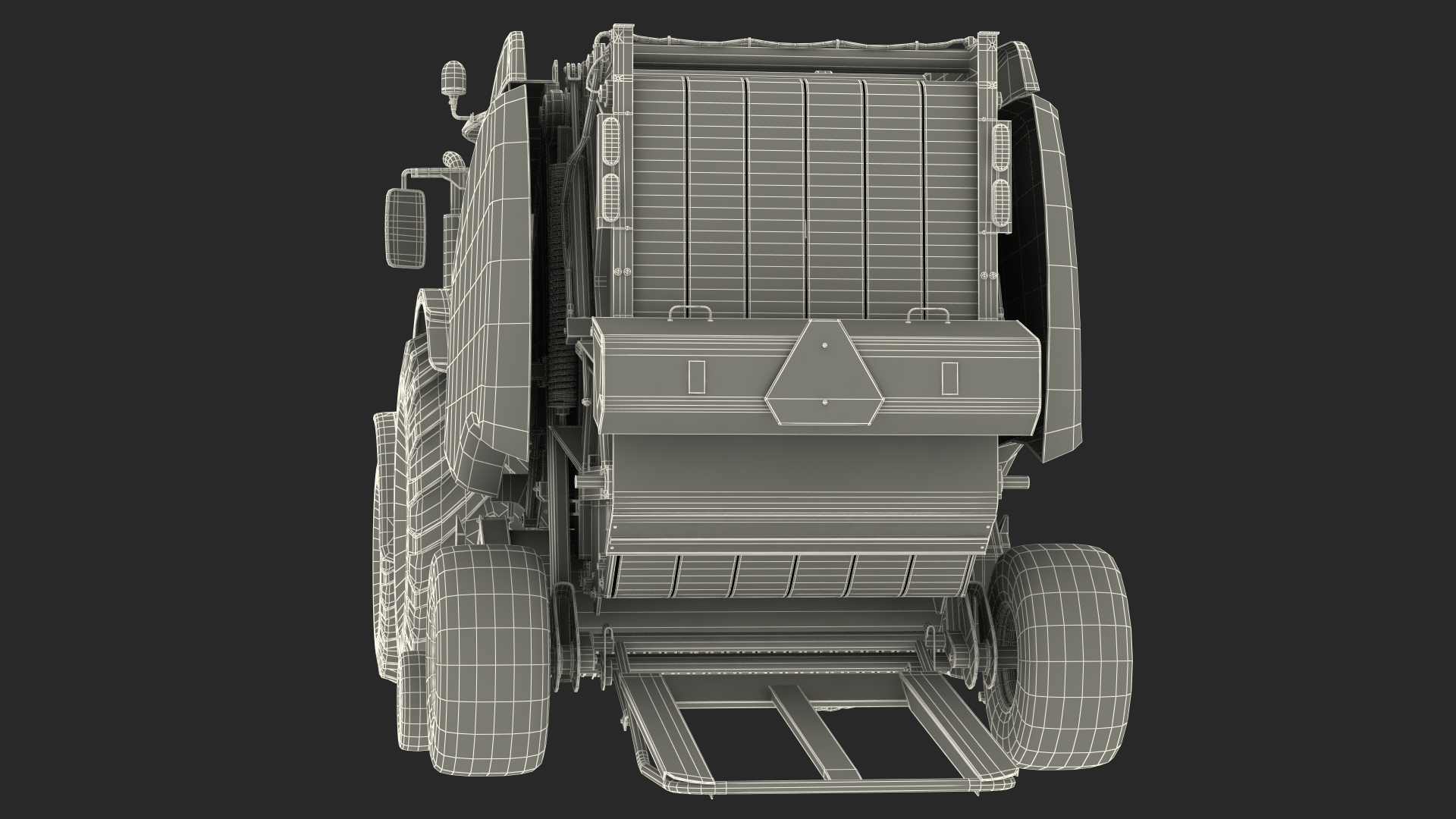 Tractor Generic with New Holland Roll Belt 3D