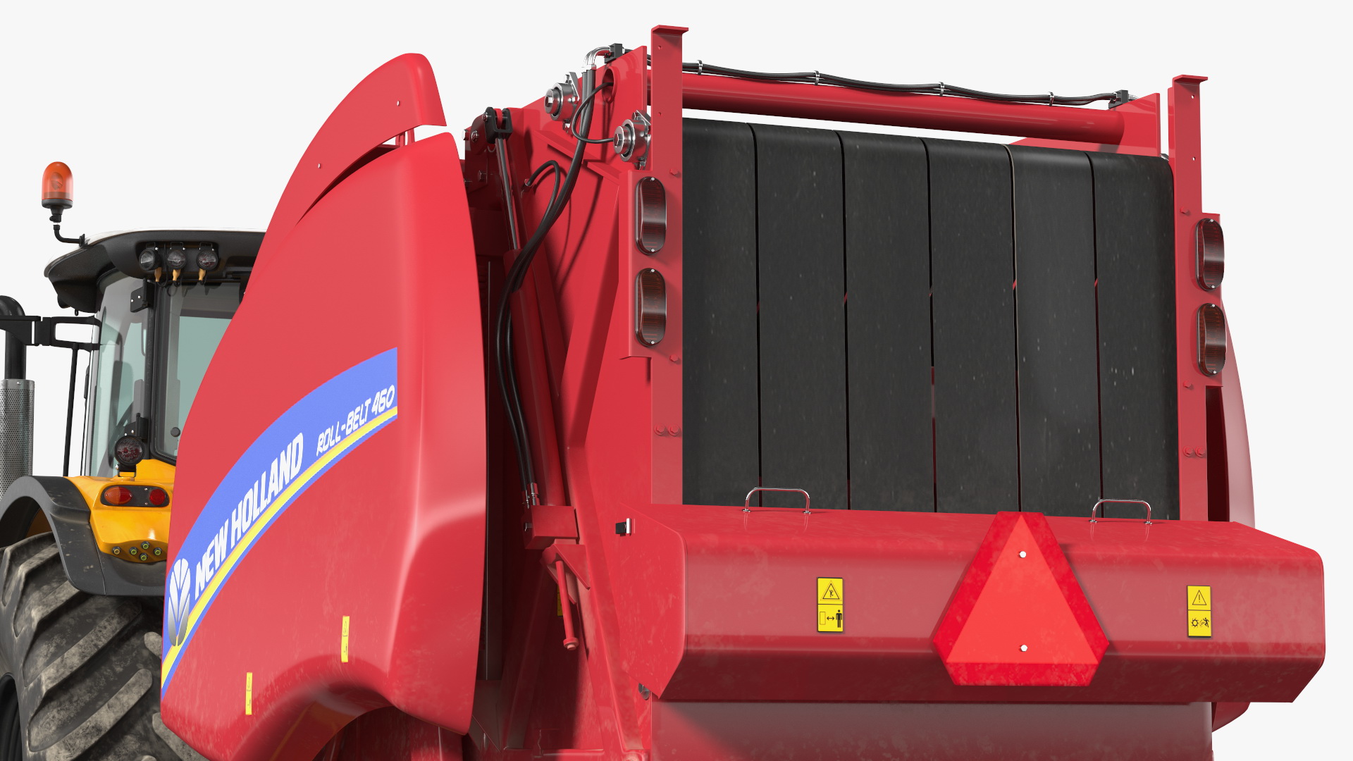 Tractor Generic with New Holland Roll Belt 3D
