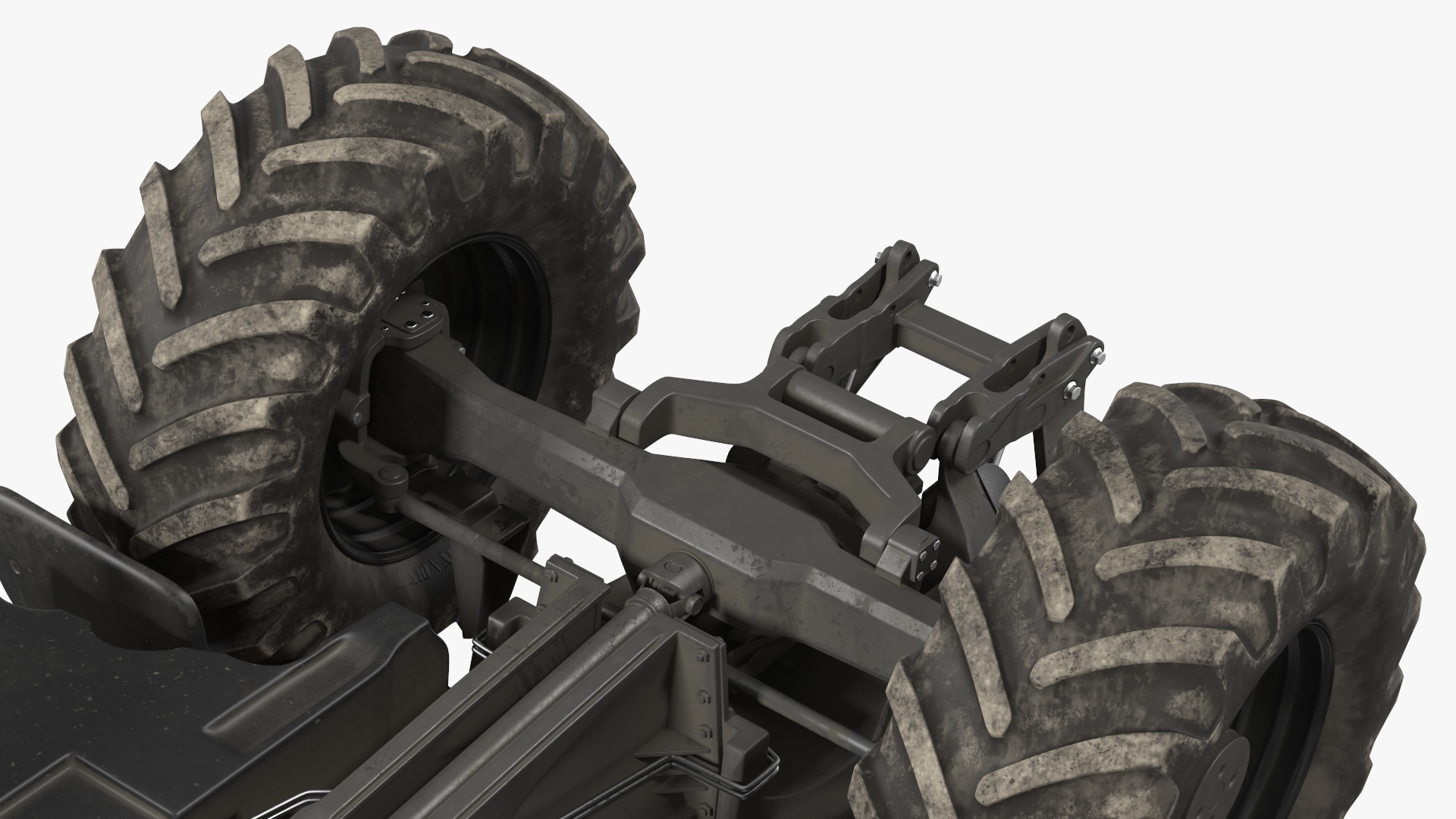 Tractor Generic with New Holland Roll Belt 3D