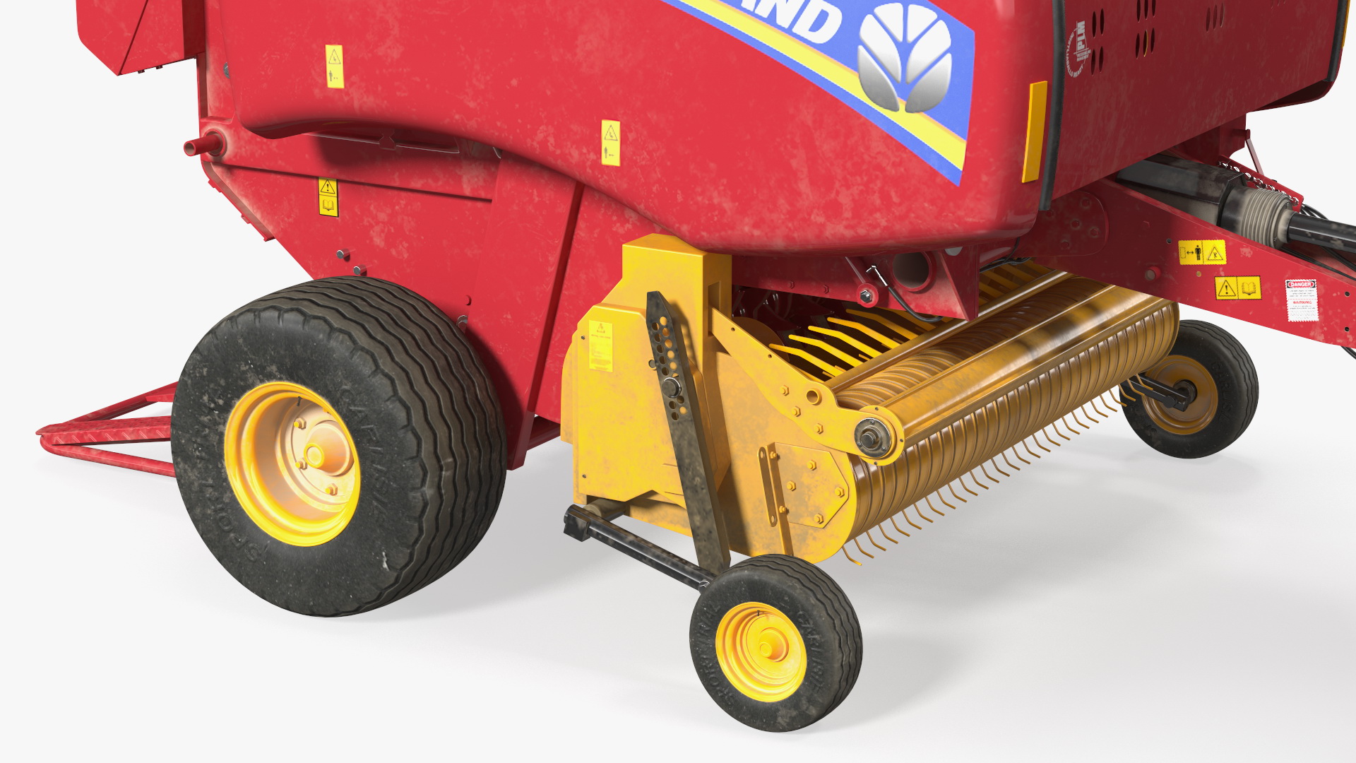 Tractor Generic with New Holland Roll Belt 3D