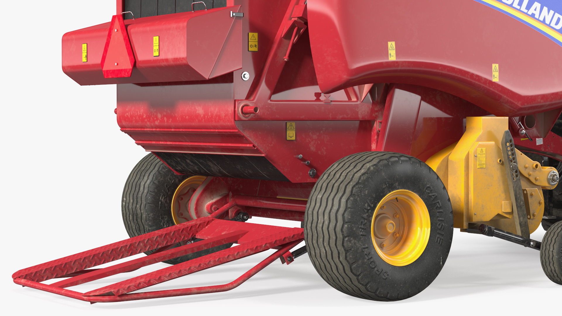 Tractor Generic with New Holland Roll Belt 3D