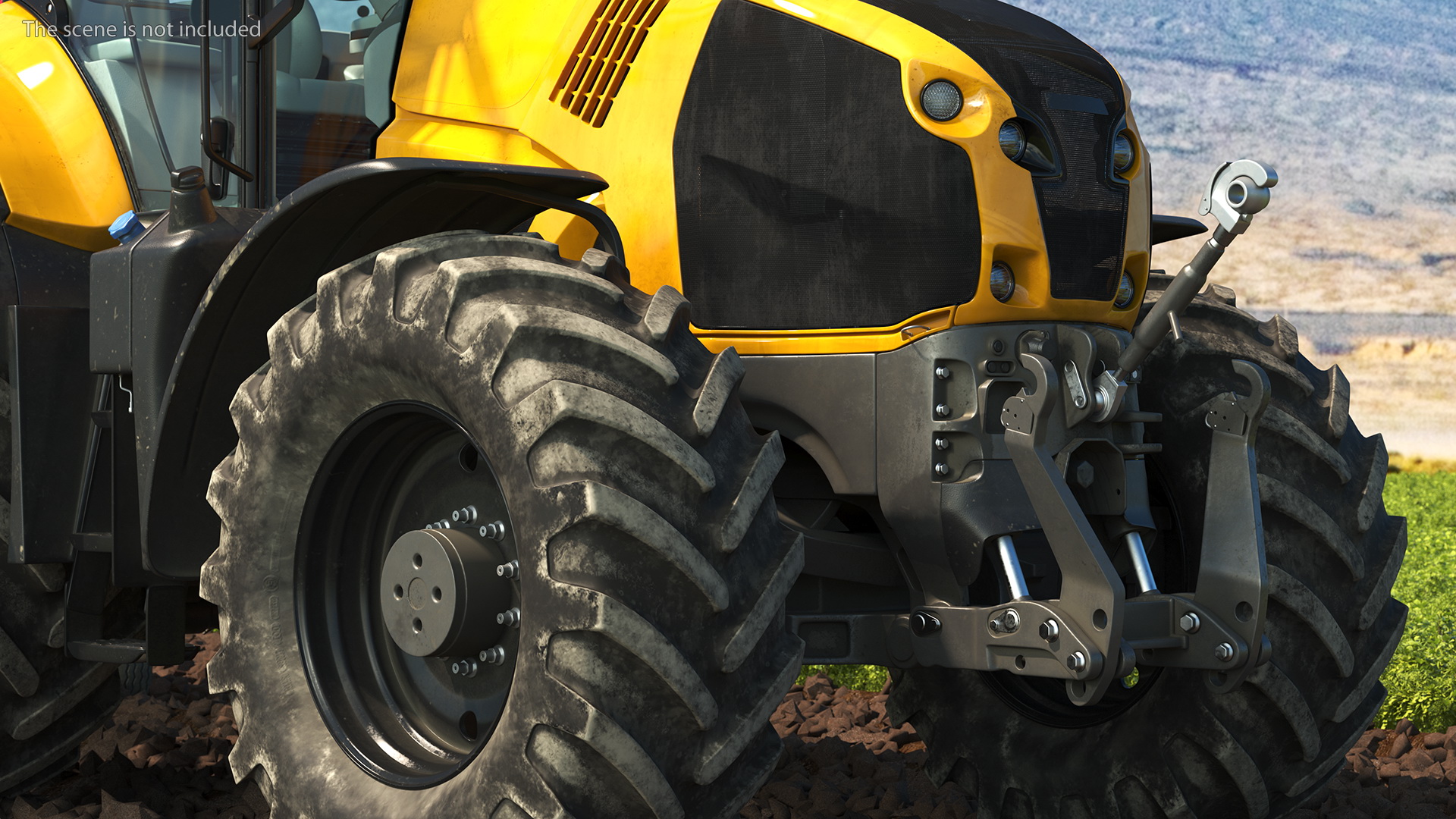 Tractor Generic with New Holland Roll Belt 3D