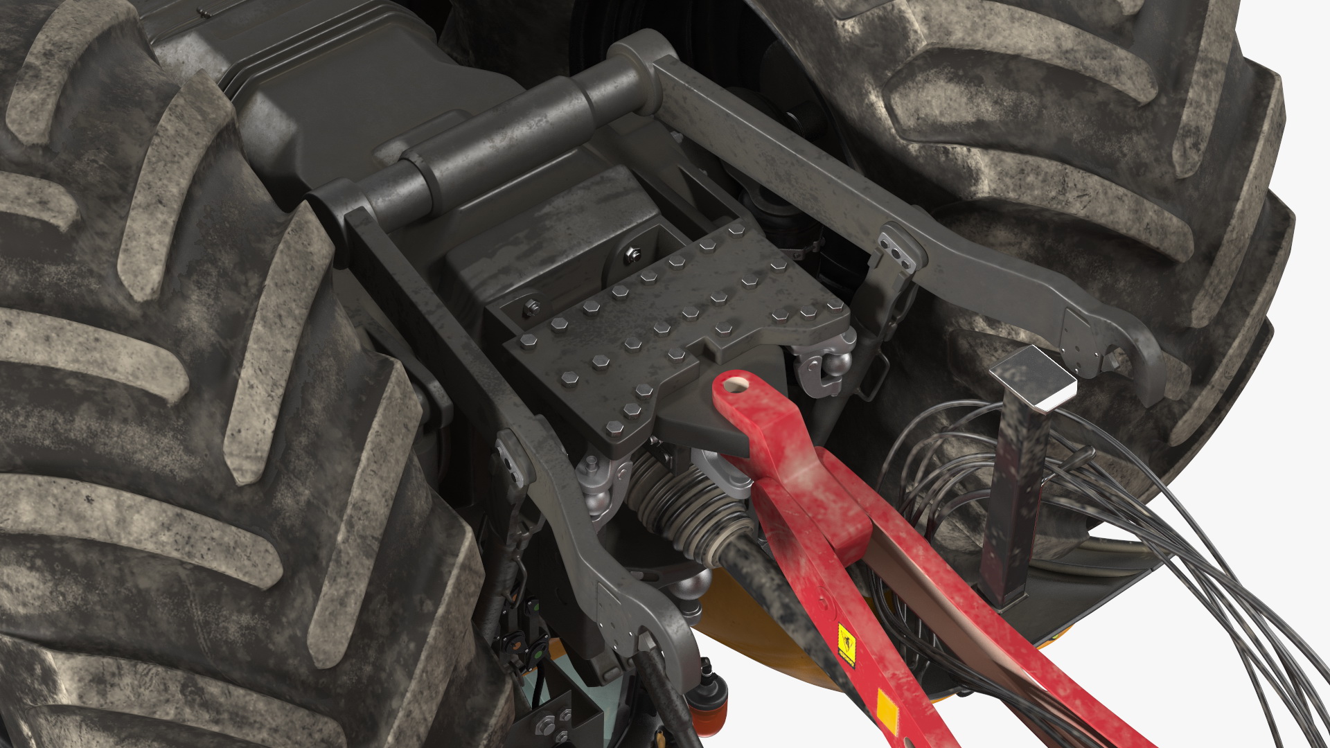Tractor Generic with New Holland Roll Belt 3D