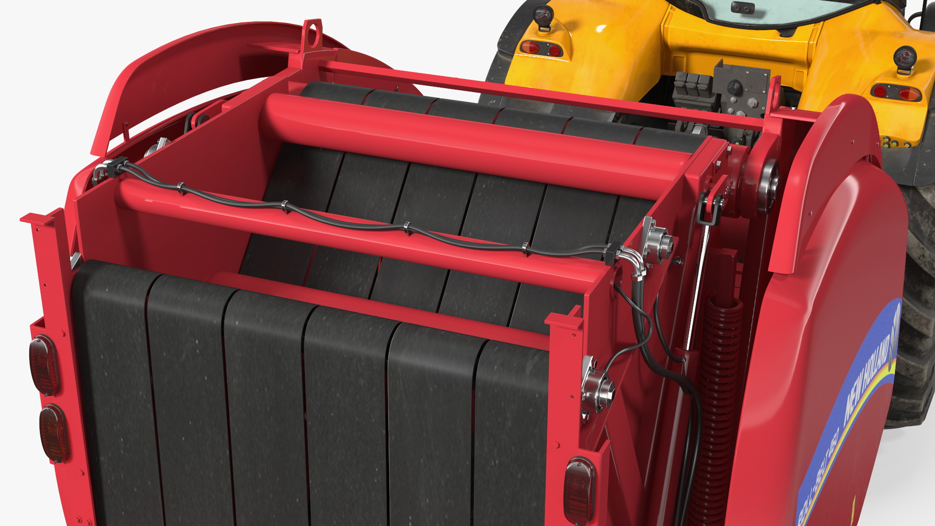 Tractor Generic with New Holland Roll Belt 3D