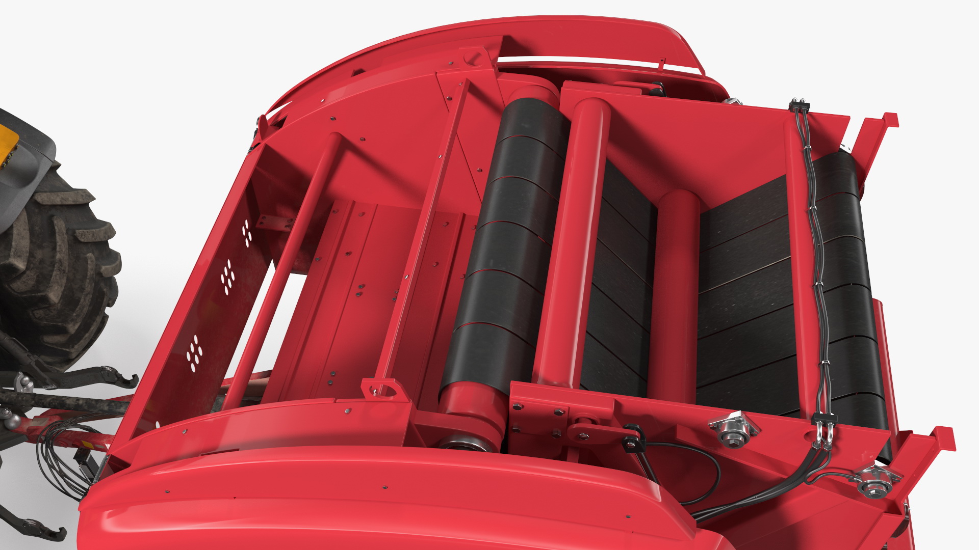 Tractor Generic with New Holland Roll Belt 3D