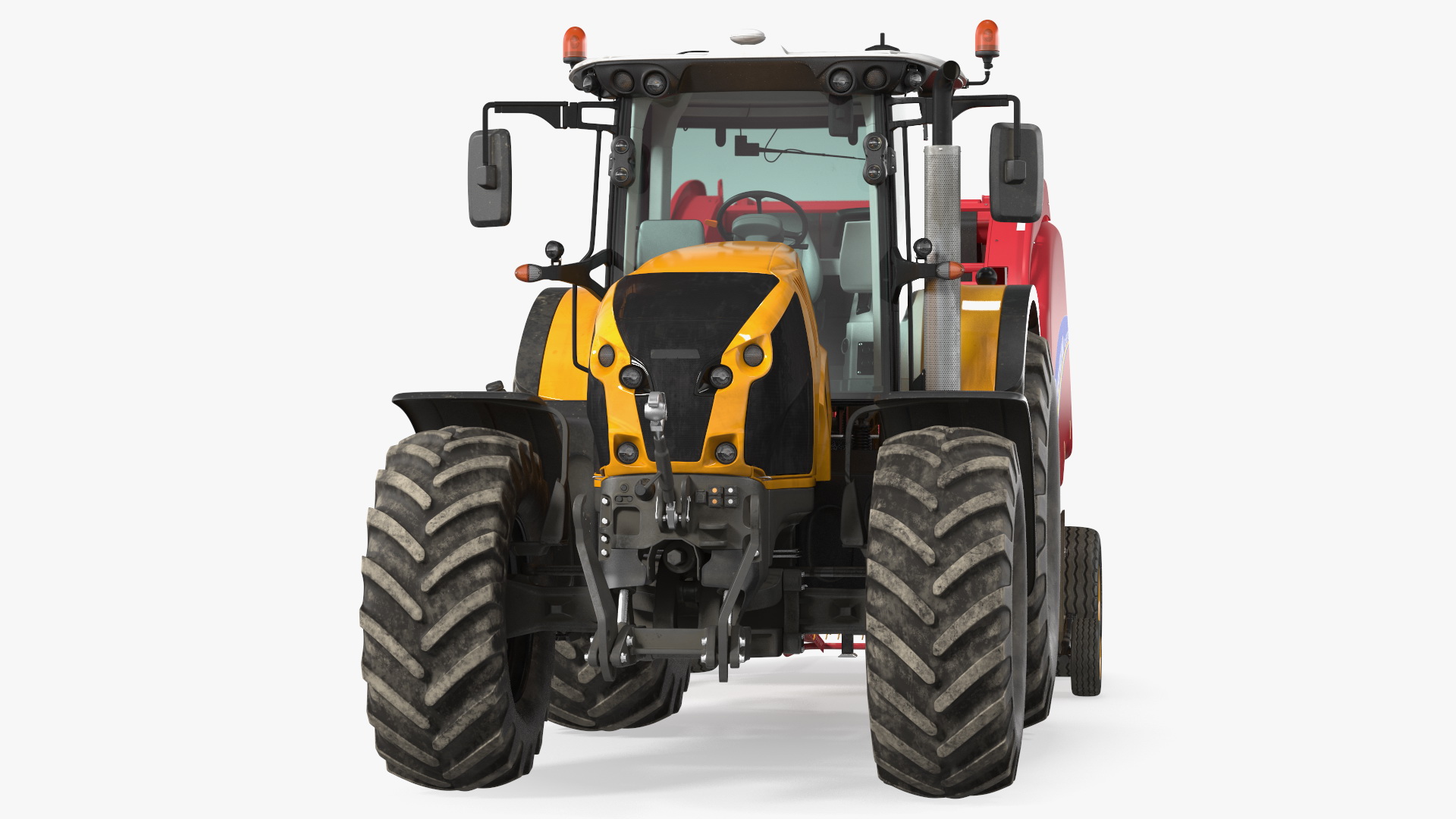 Tractor Generic with New Holland Roll Belt 3D