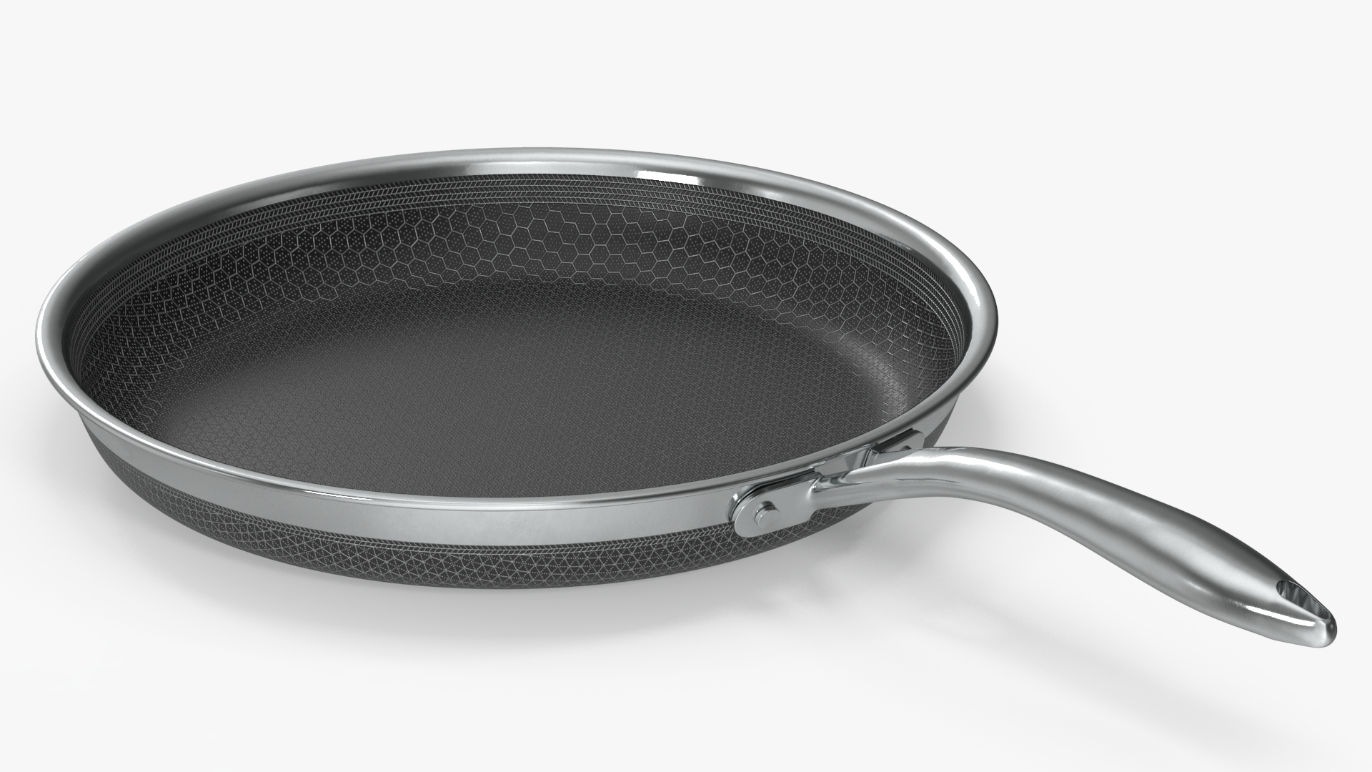 3D model HexClad Hybrid Nonstick Pan 12-inch
