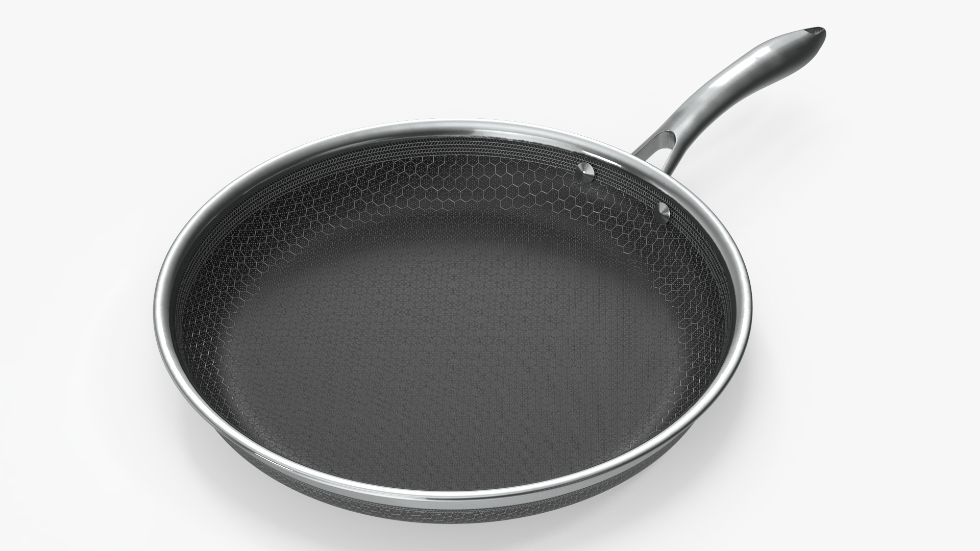 3D model HexClad Hybrid Nonstick Pan 12-inch