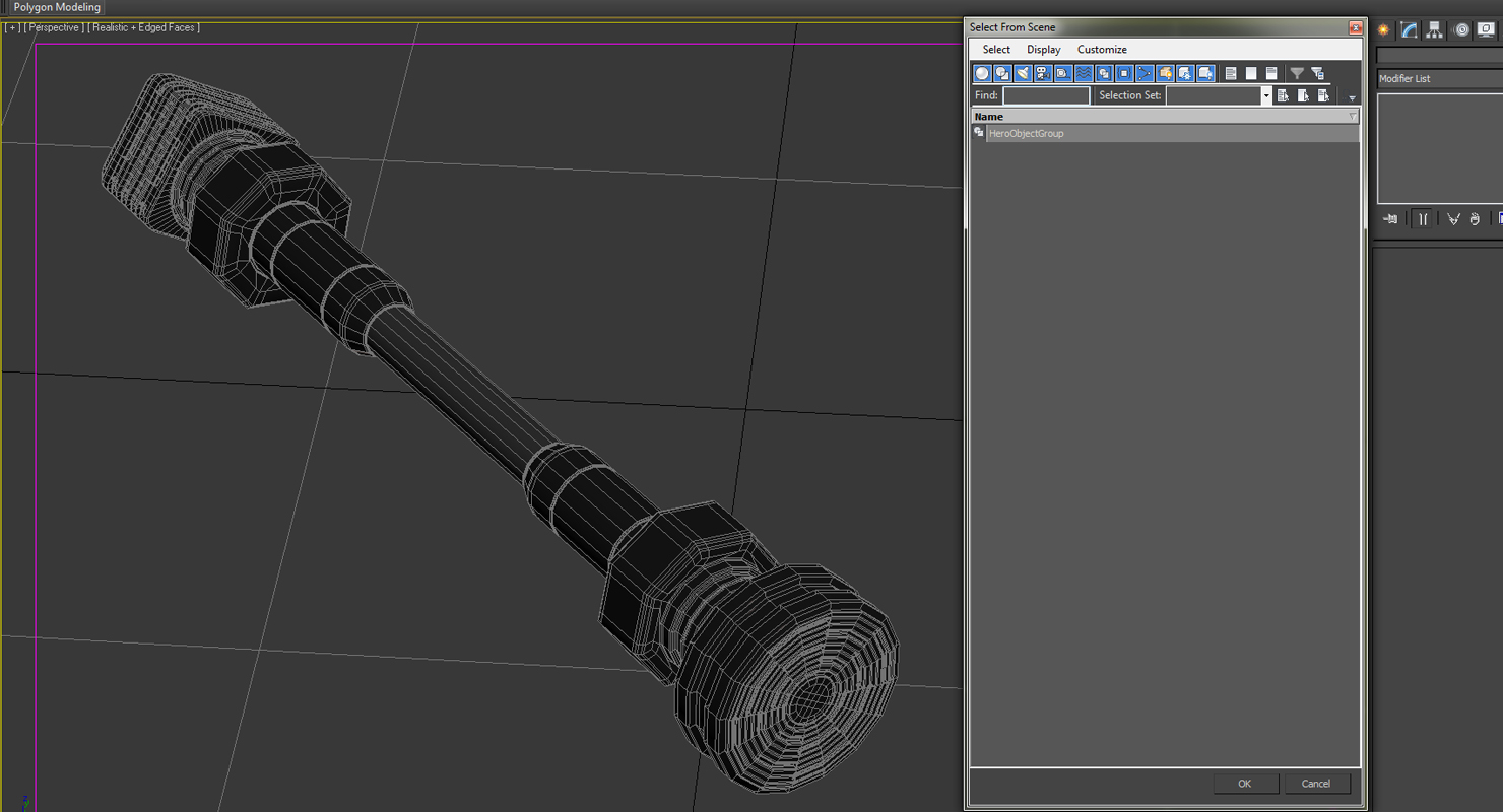 3D model Anodized Ram Hydraulic Cylinder 8 Sci Fi