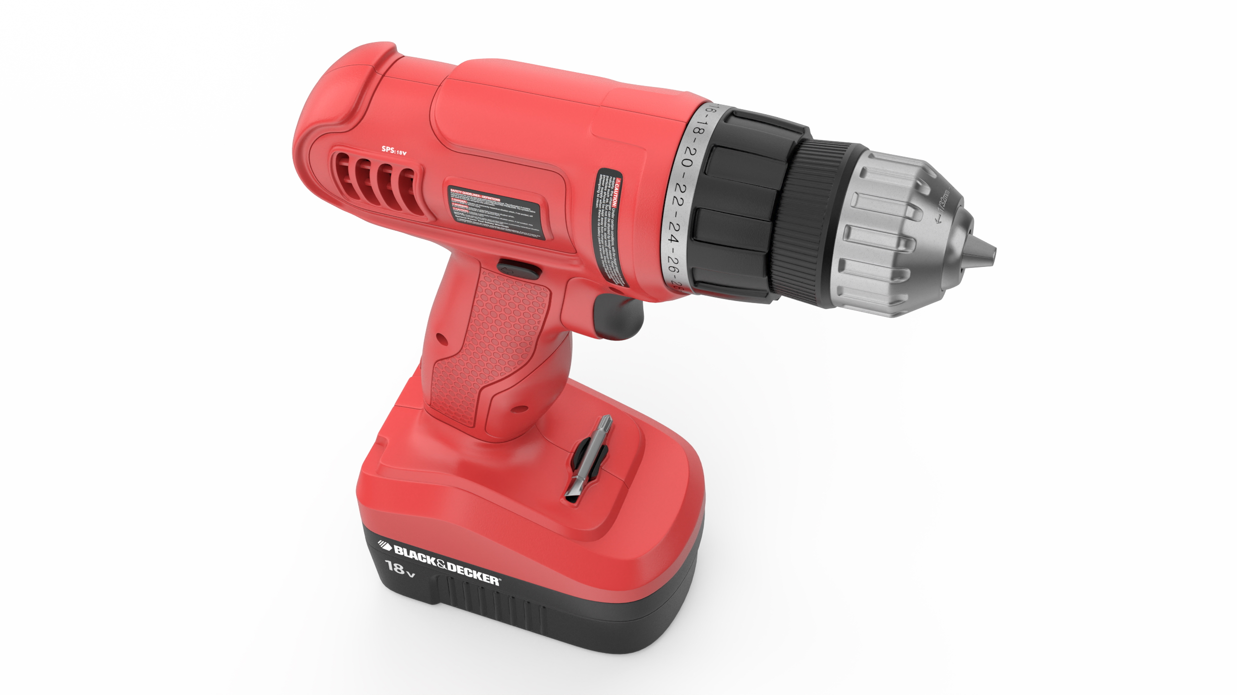 3D Cordless Drill Black and Decker