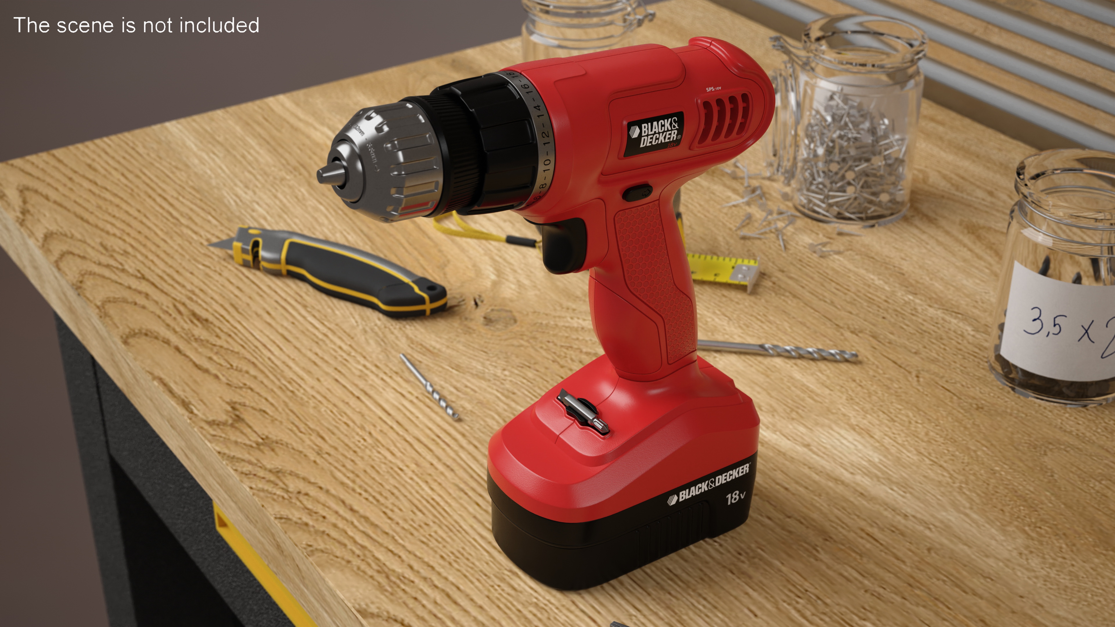 3D Cordless Drill Black and Decker