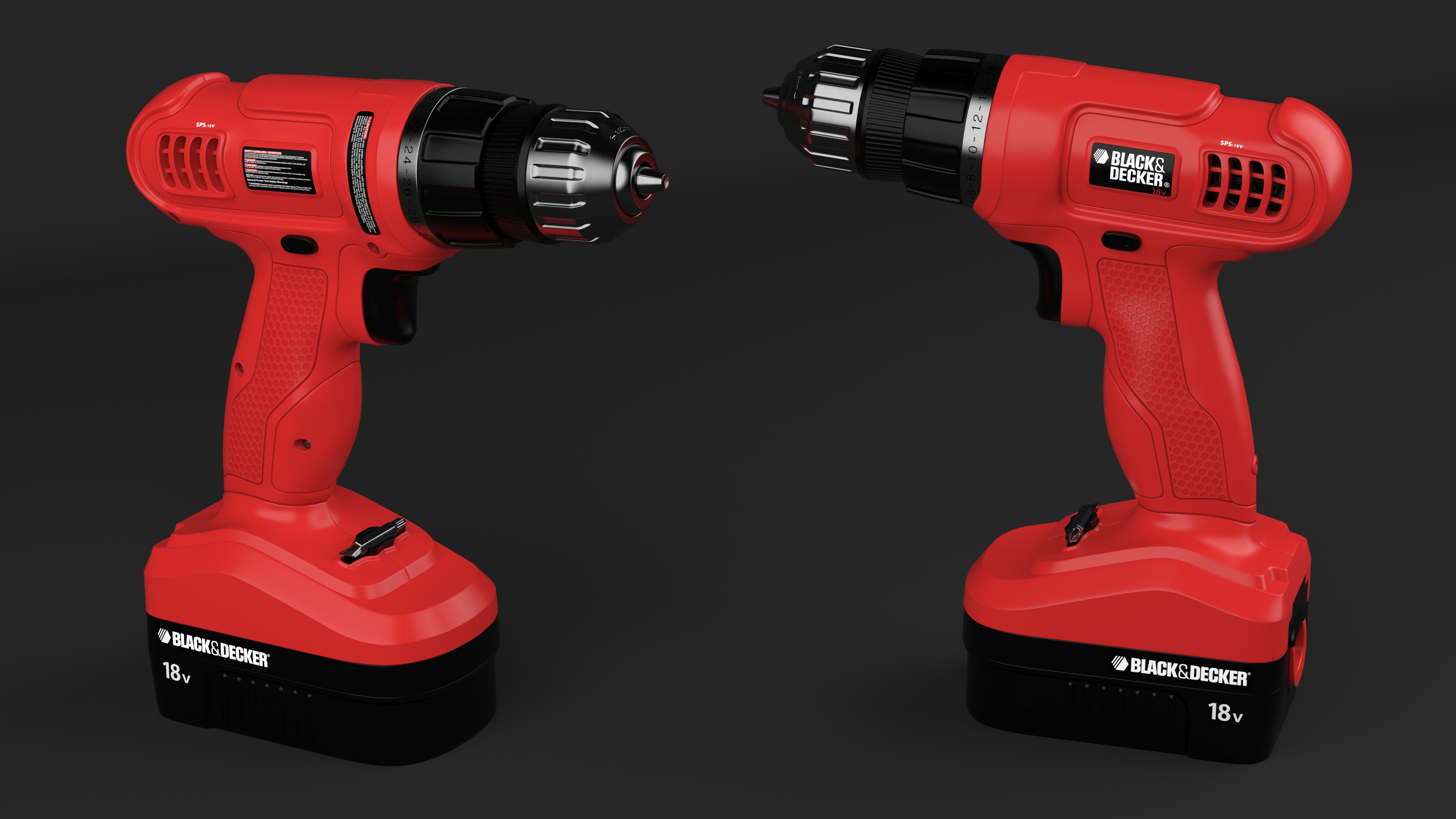 3D Cordless Drill Black and Decker