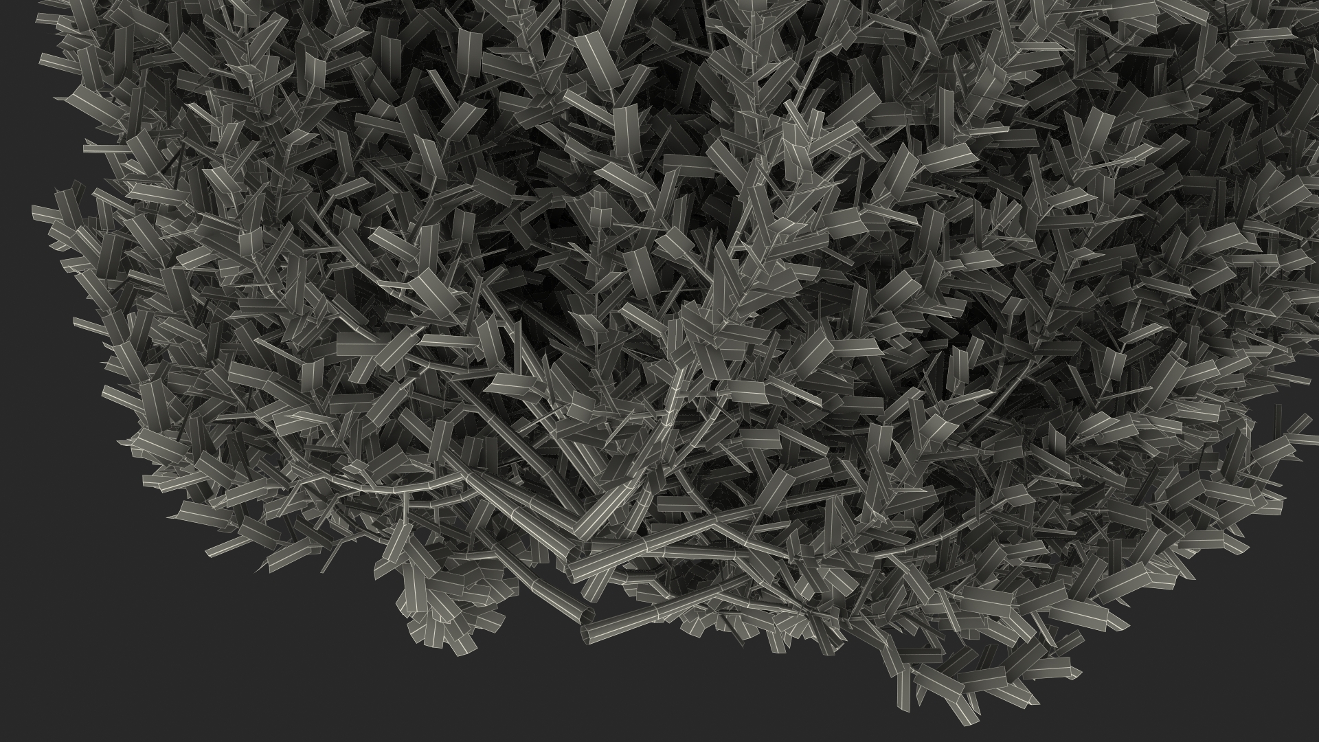 Sweet Bay Laurel Shrub 3D