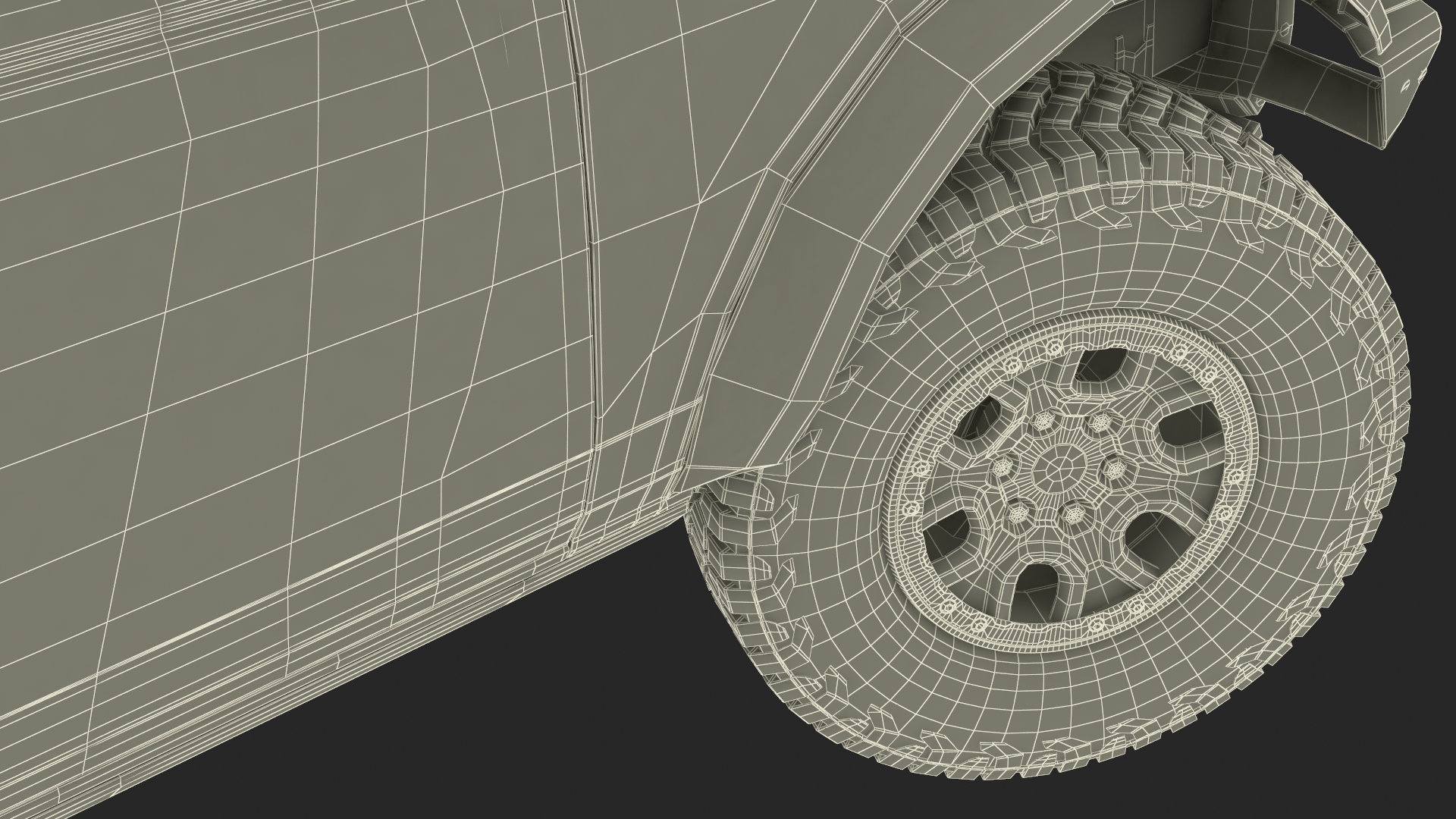 Ford Bronco Two Door Off Road SUV Carbonized Gray 3D model