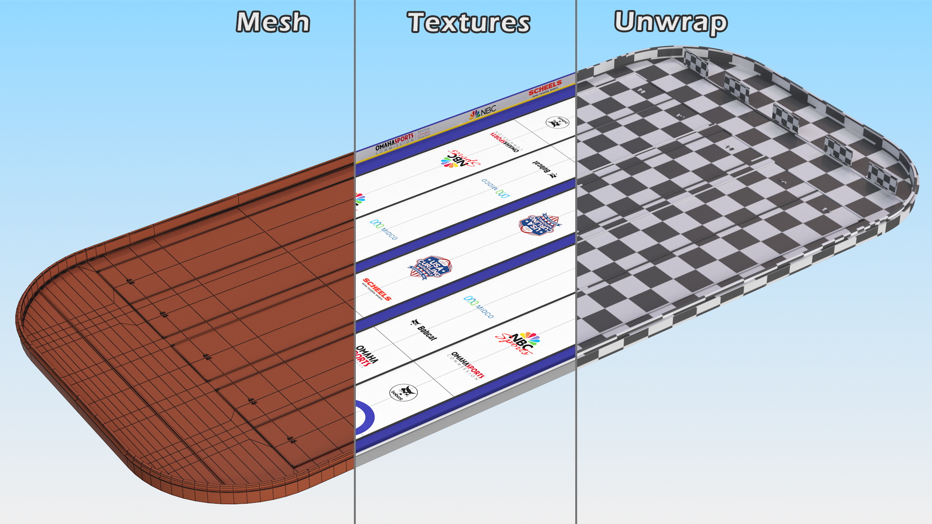 3D model US Arena Curling Championships