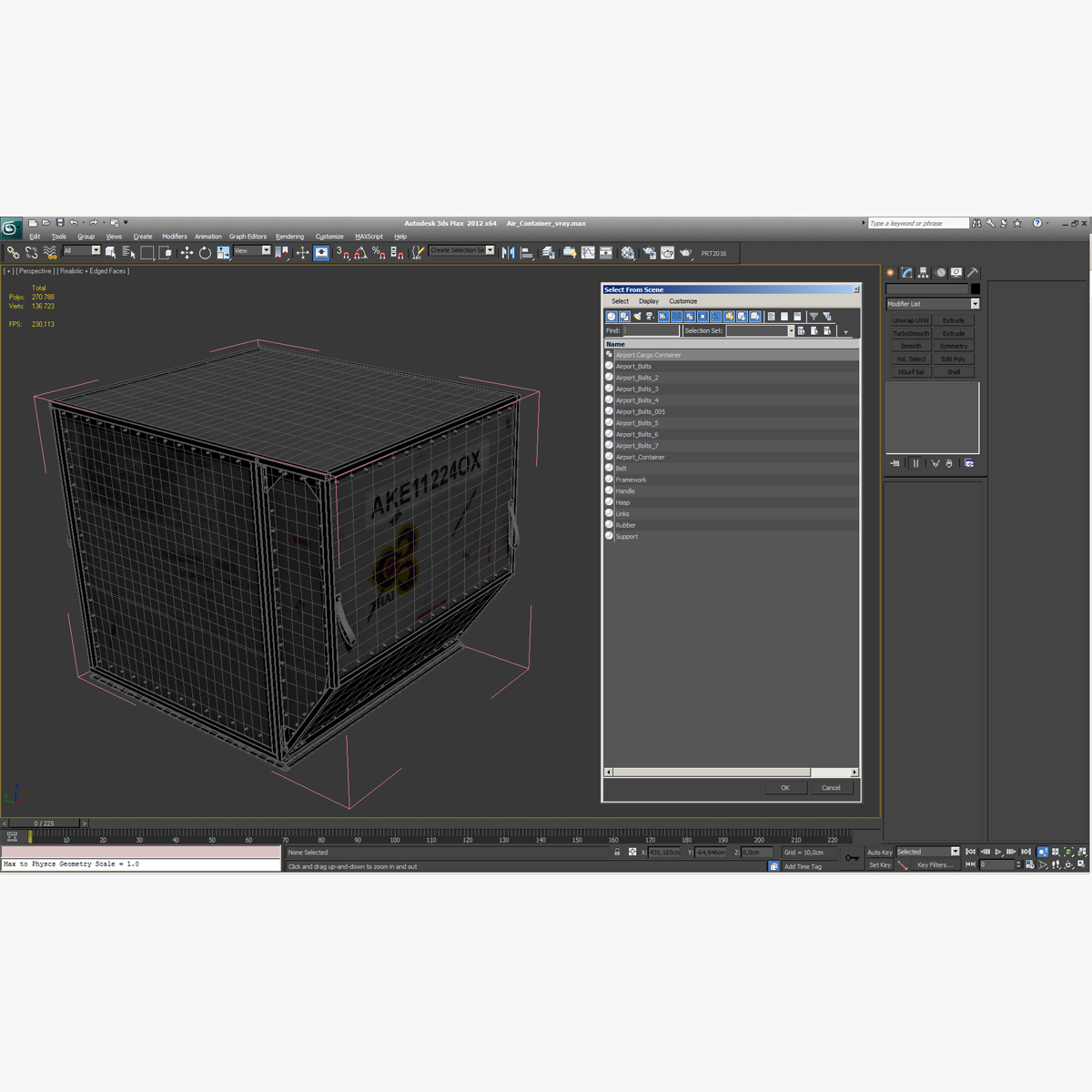 Airport Container 3D