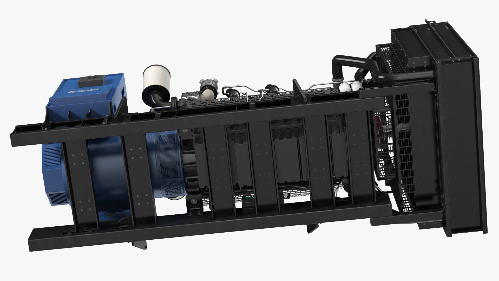 Kohler Industrial Diesel Generator 3D model