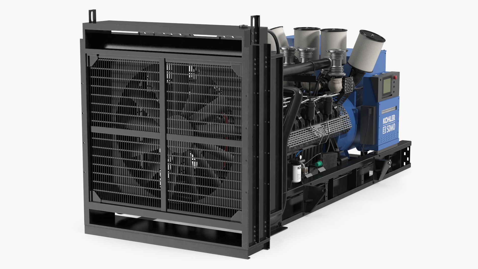Kohler Industrial Diesel Generator 3D model