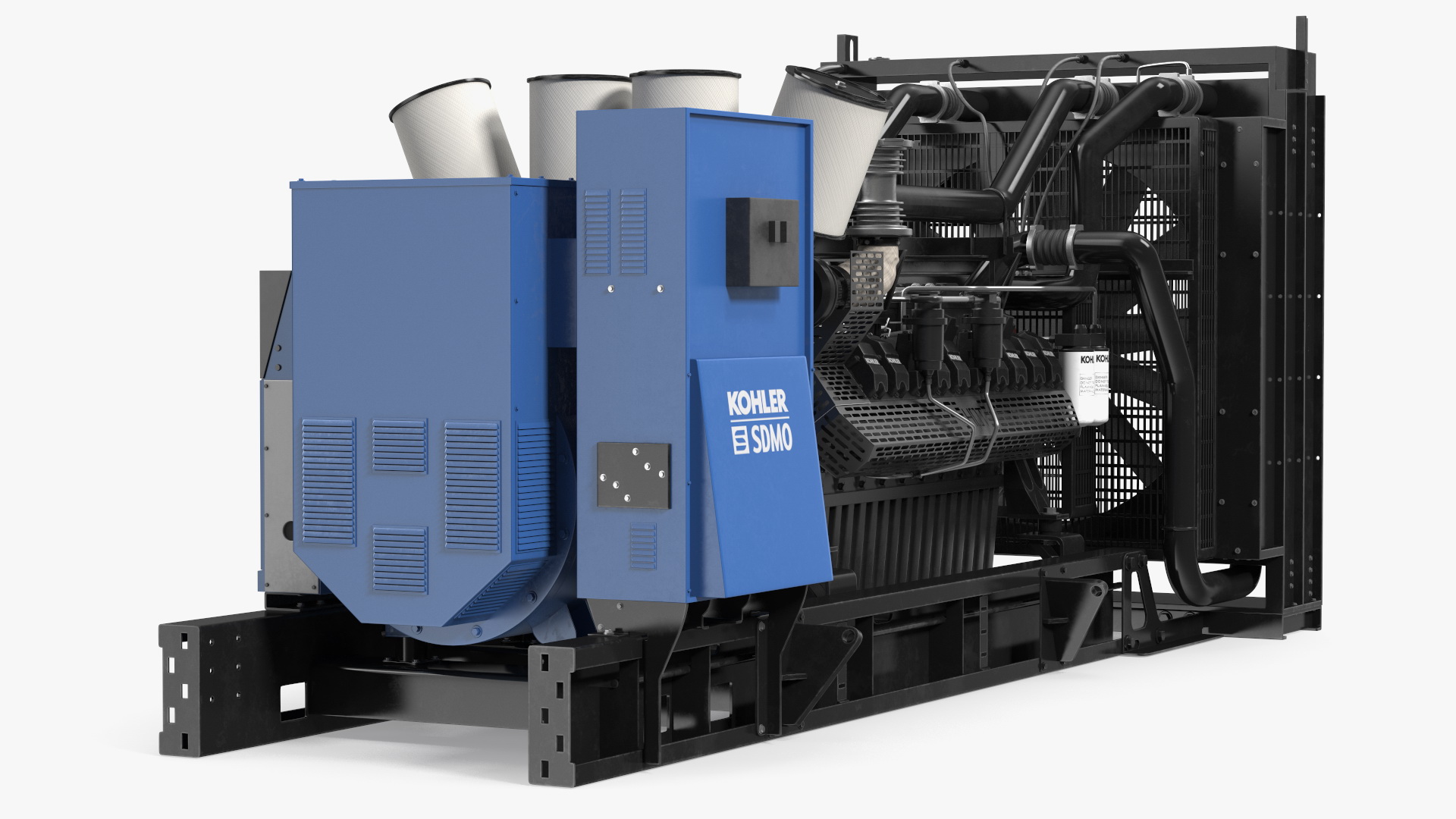 Kohler Industrial Diesel Generator 3D model