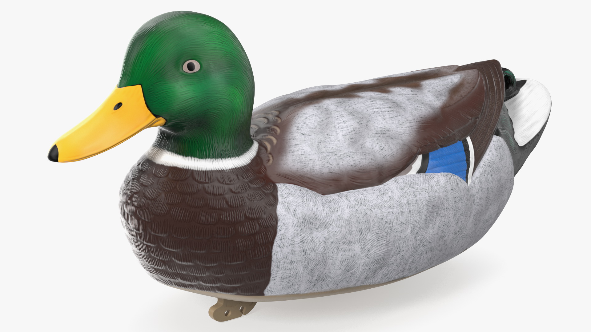 3D Duck Decoy Drake