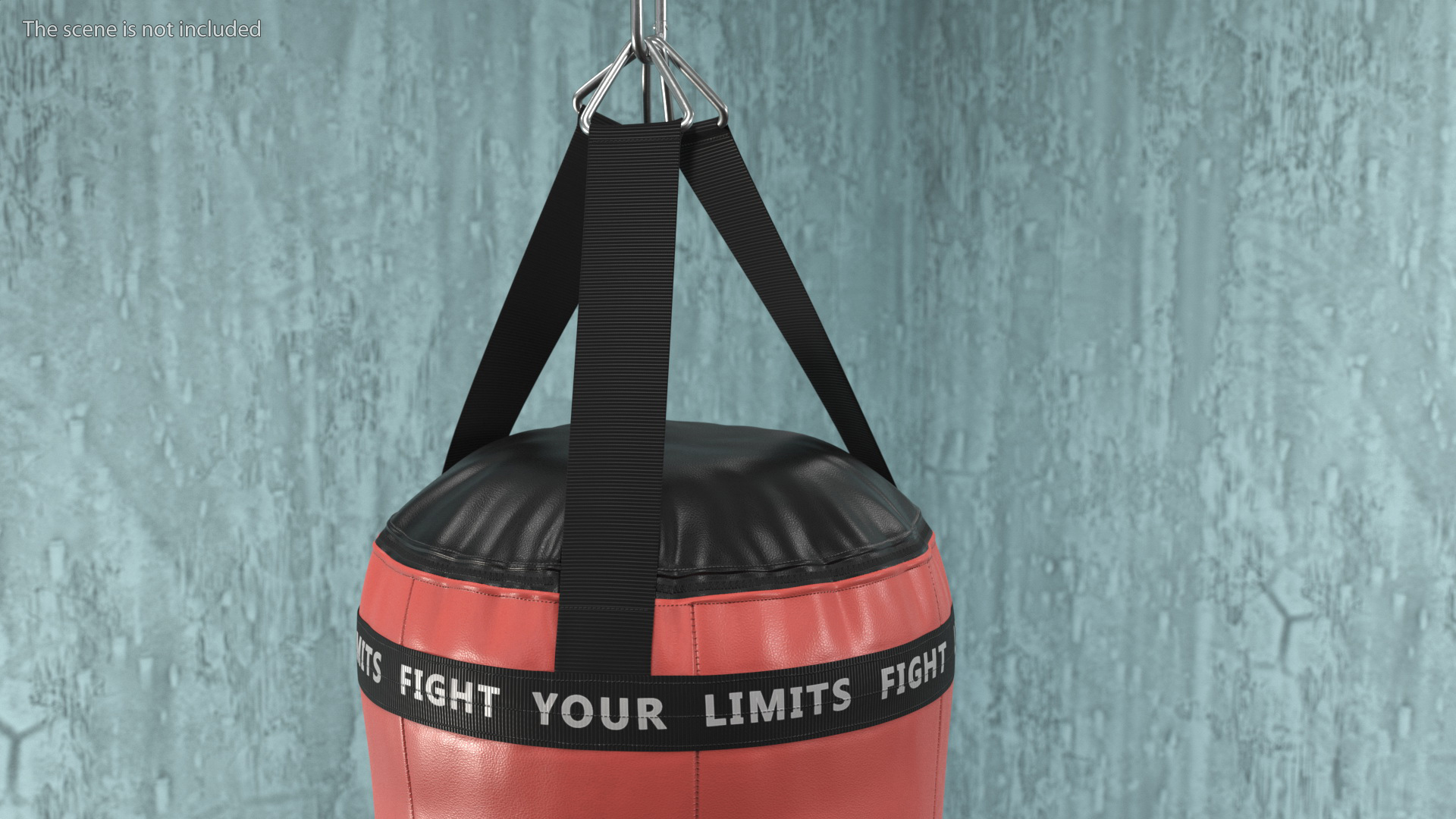 3D Boxing Angle Heavy Bag Brown model