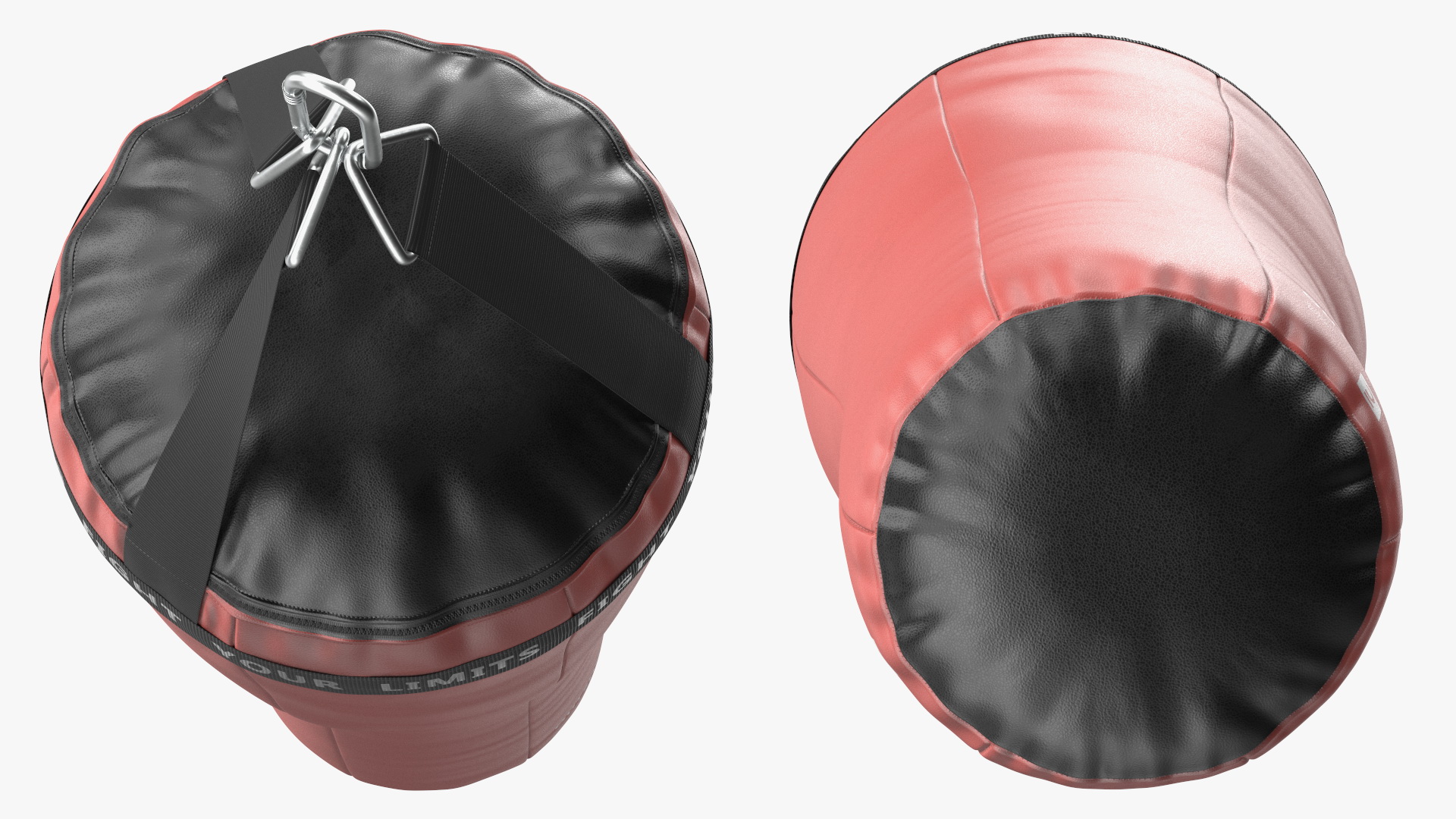 3D Boxing Angle Heavy Bag Brown model