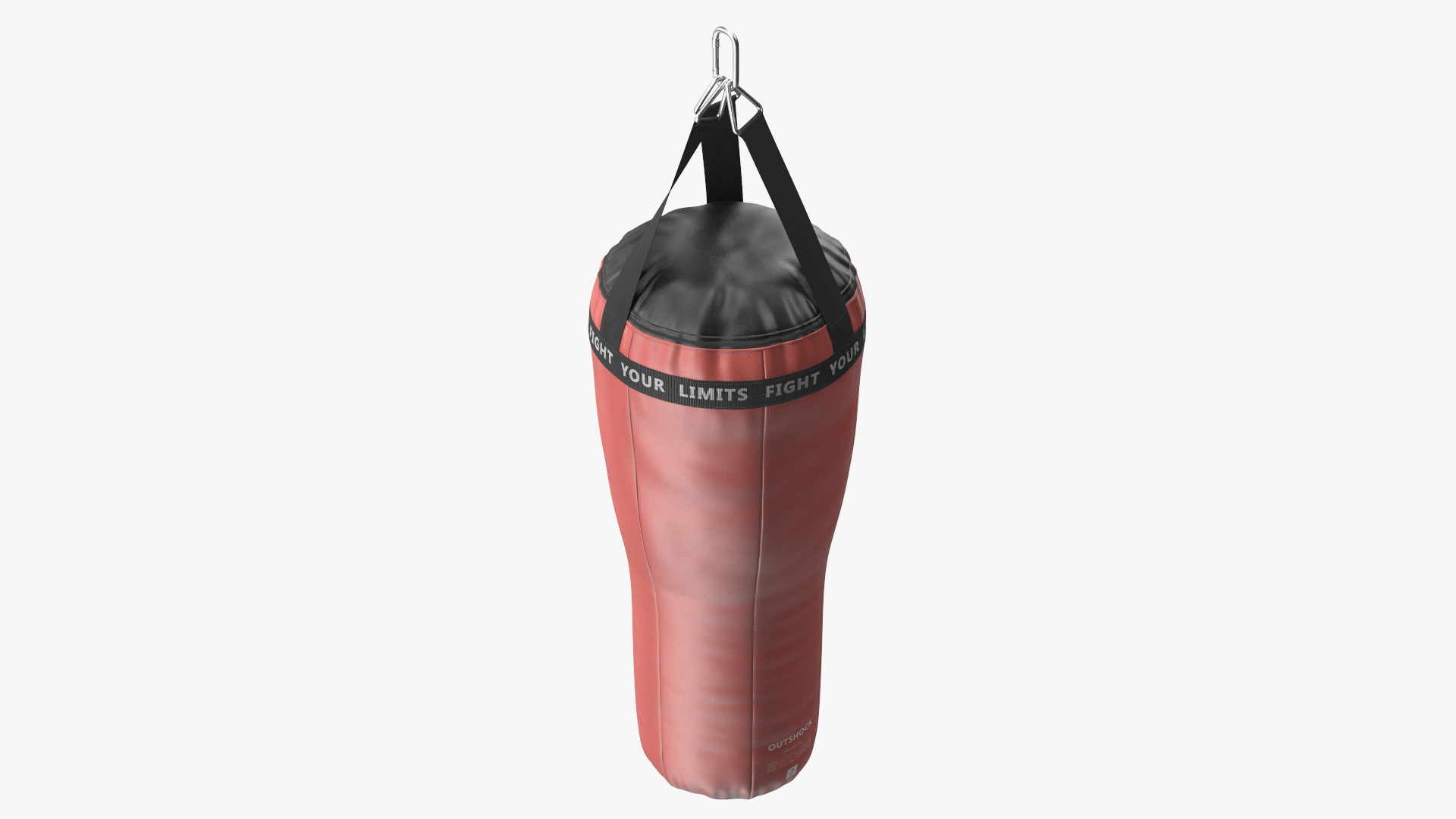 3D Boxing Angle Heavy Bag Brown model
