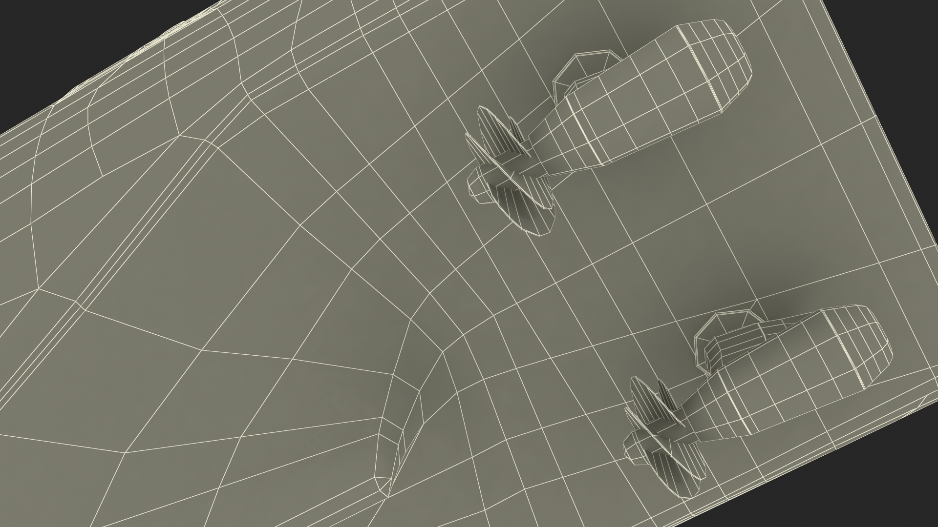 Ship for Transporting and Launching Drones 3D