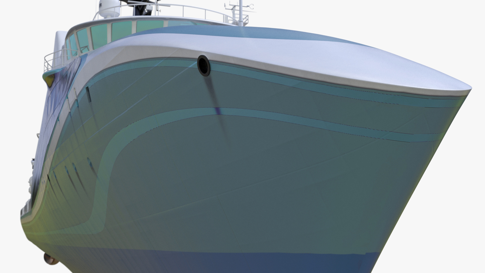 Ship for Transporting and Launching Drones 3D