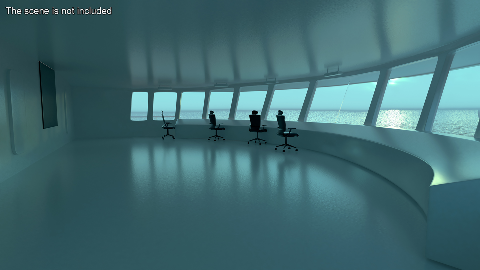 Ship for Transporting and Launching Drones 3D