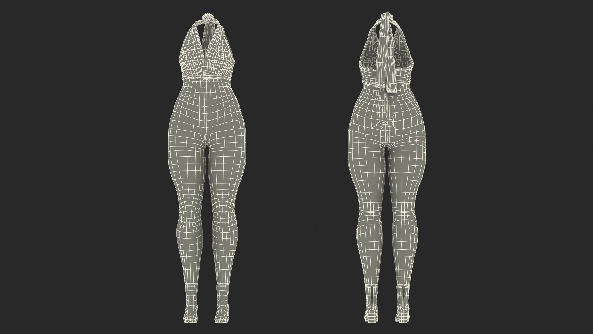 Barbie Doll Dress 3D