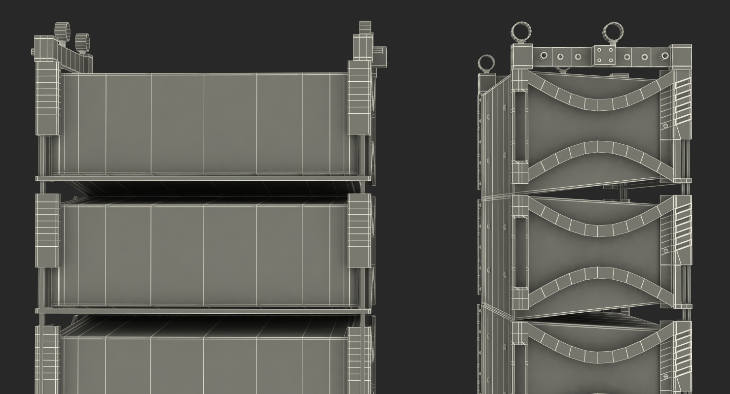 Concert Stage Array Audio System 3D