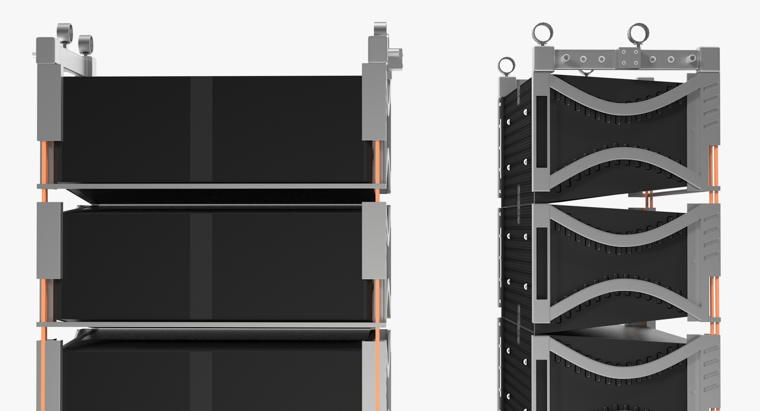 Concert Stage Array Audio System 3D