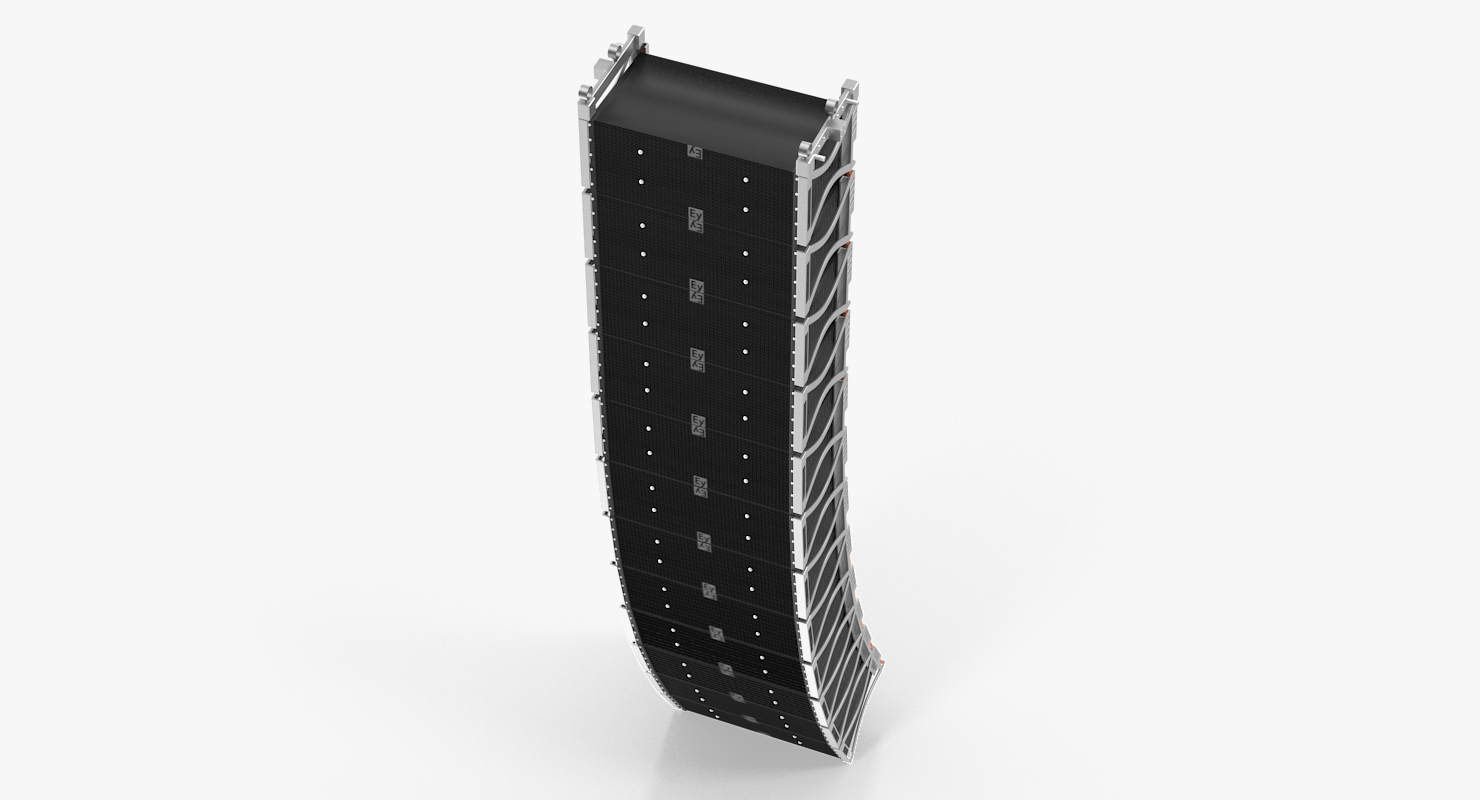 Concert Stage Array Audio System 3D