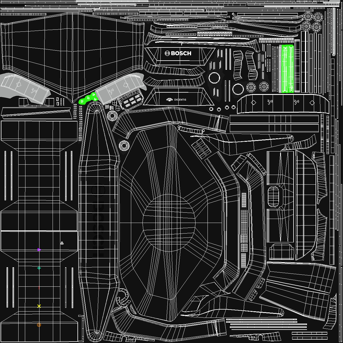 Bosch Dicentis Discussion Device with Voting 3D model