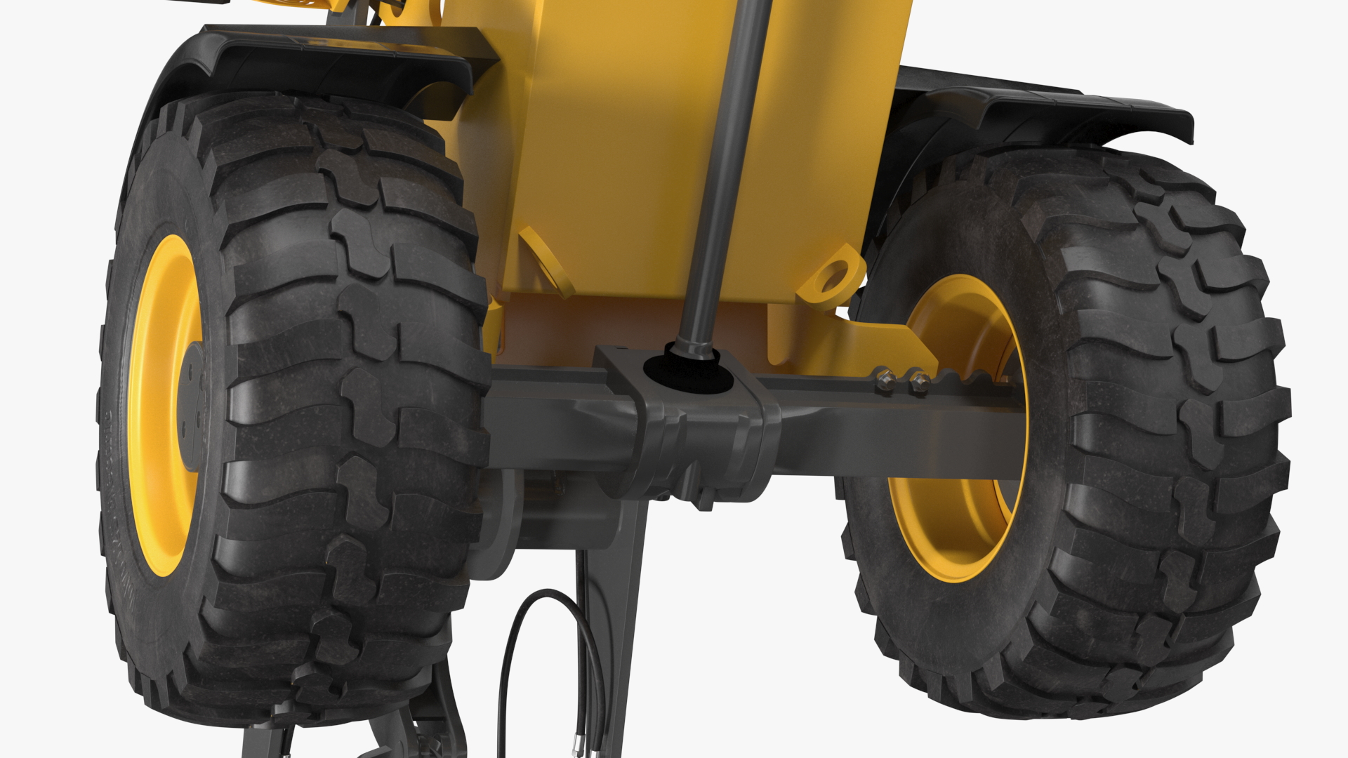 Volvo L25 Electric Loader with Pallet Fork Rigged 3D model