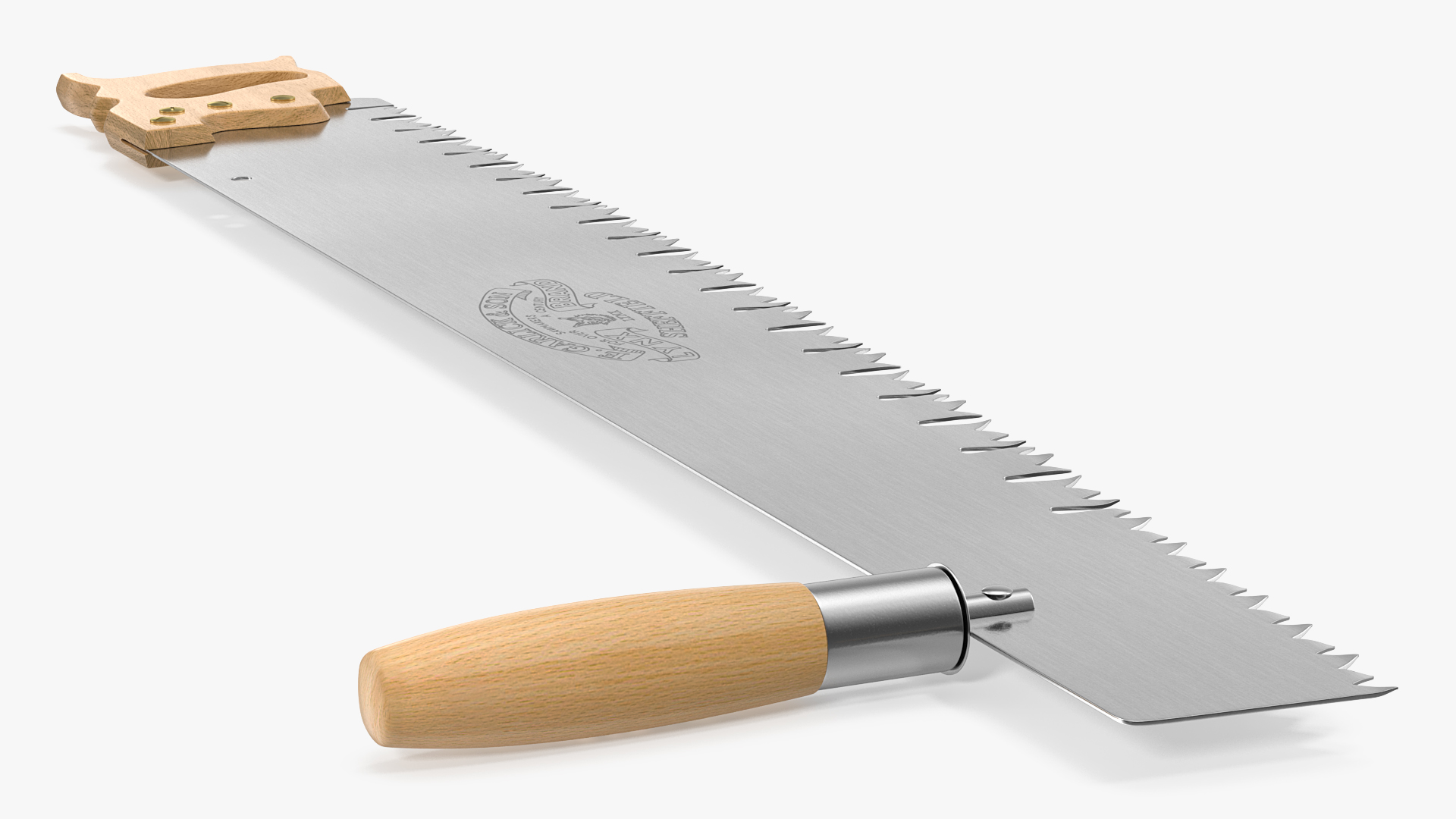 3D model One Man Lynx Brand 3ft Crosscut Saw