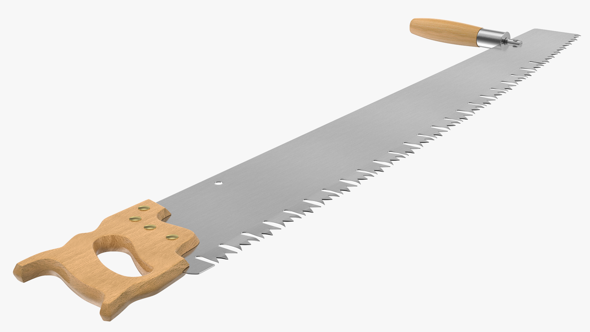 3D model One Man Lynx Brand 3ft Crosscut Saw