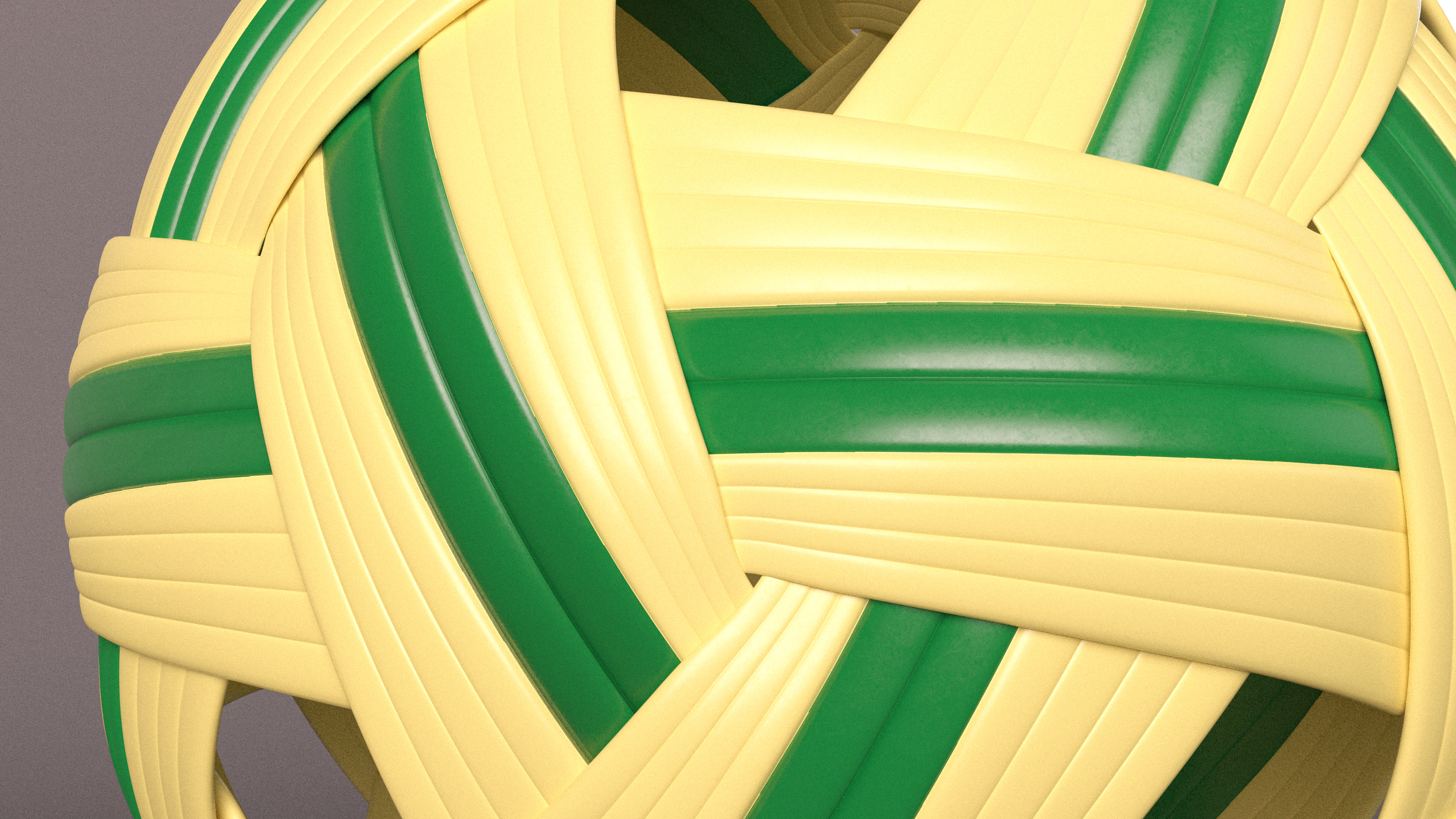 Sepak Takraw Thai Kick Rattan Ball 3D model