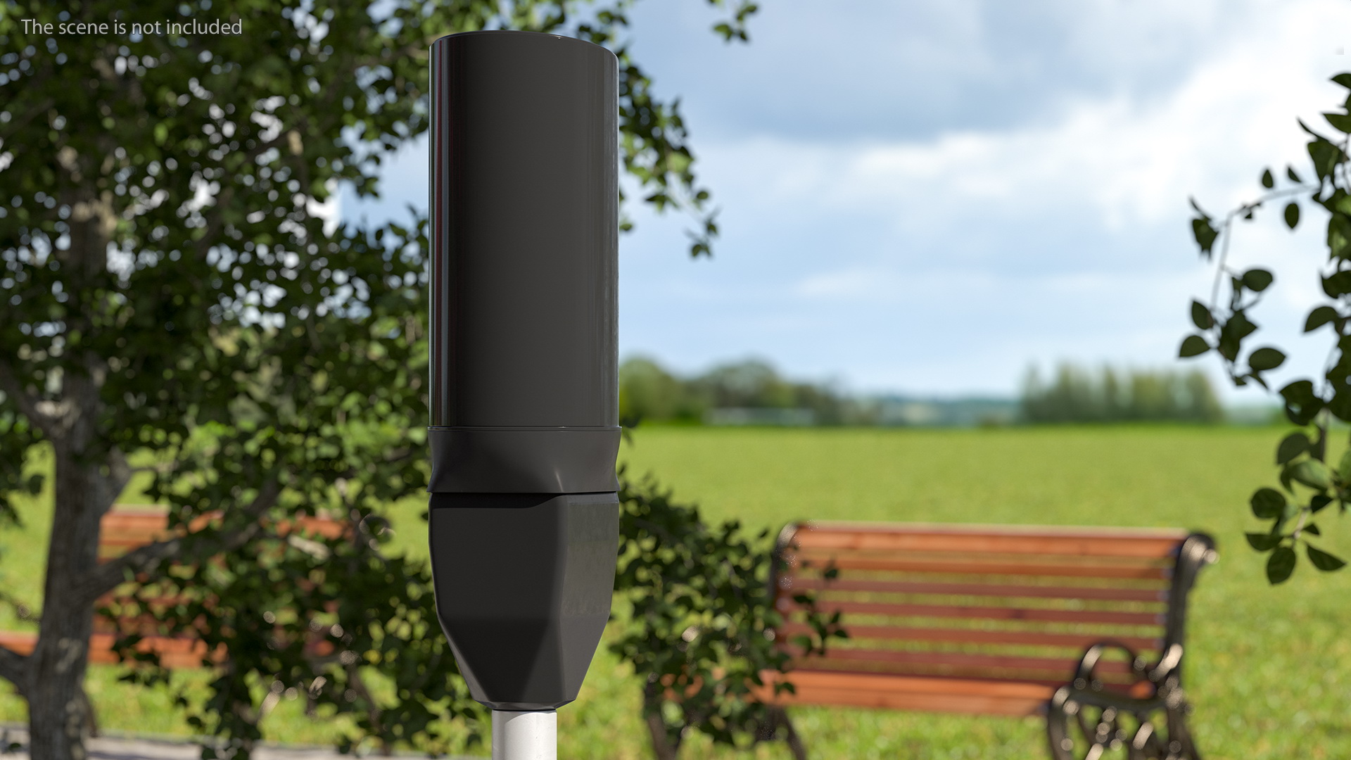 Smart Parking Meter 3D model
