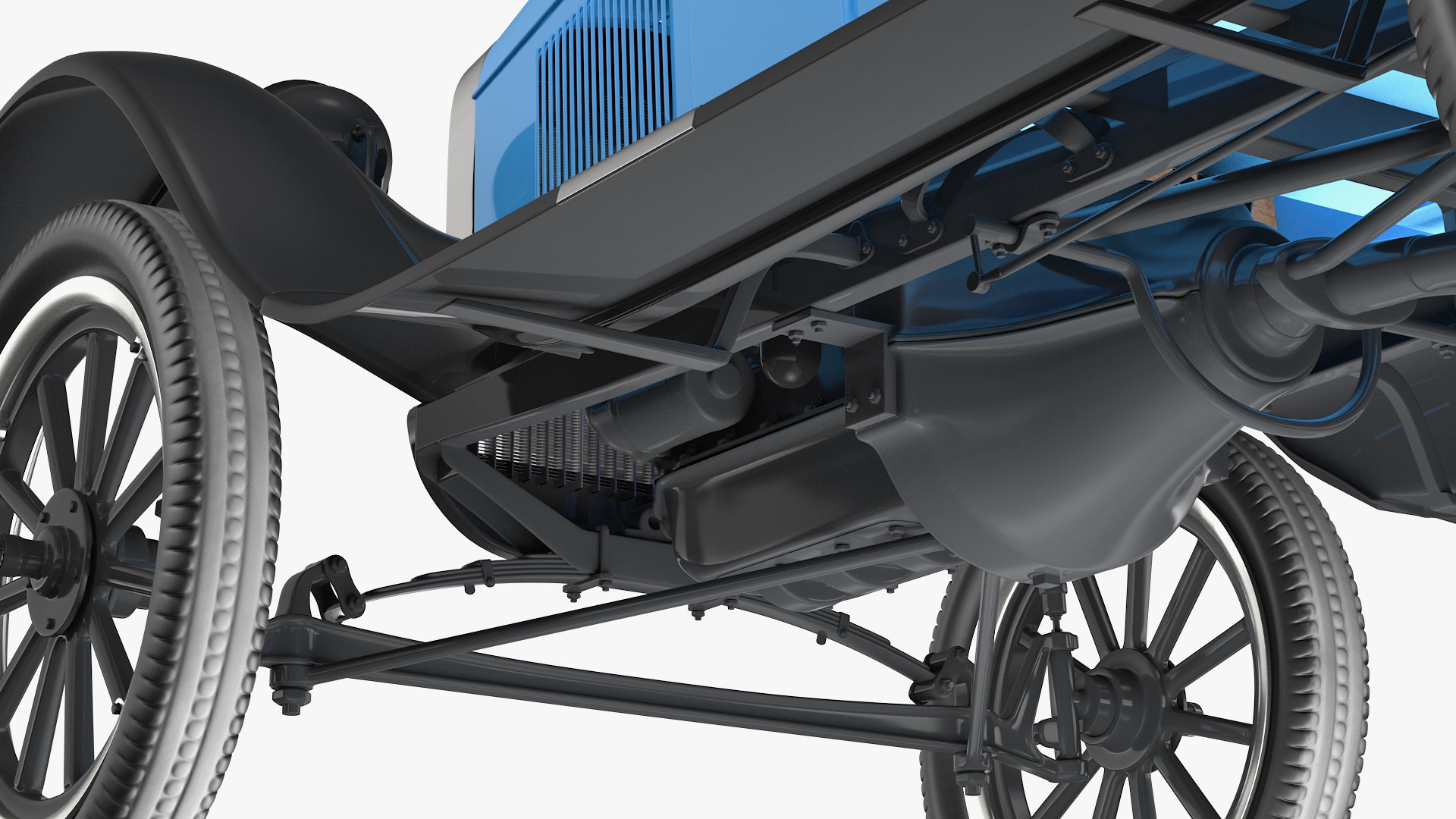 3D model Classic Ford Model T 1926