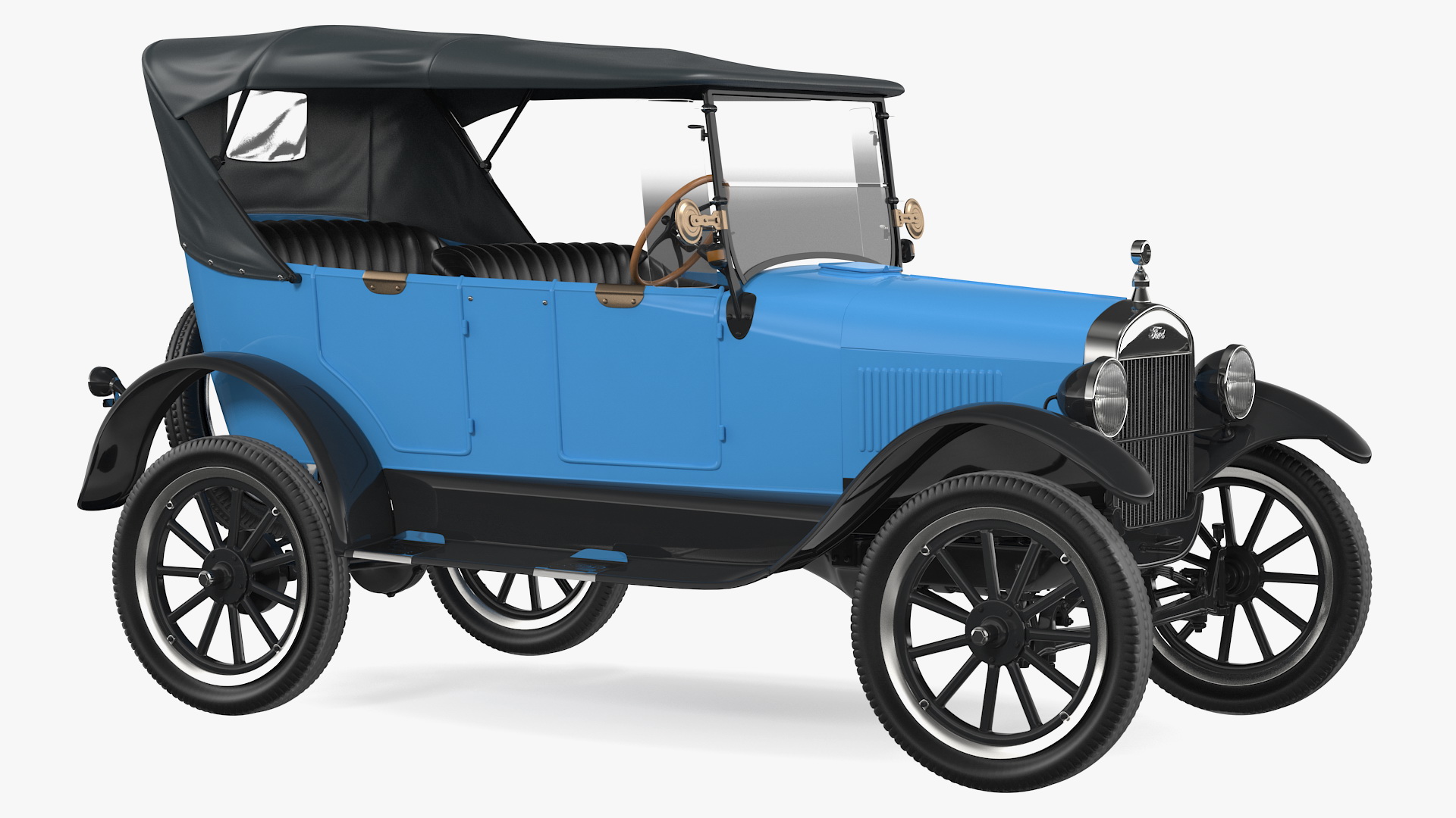 3D model Classic Ford Model T 1926