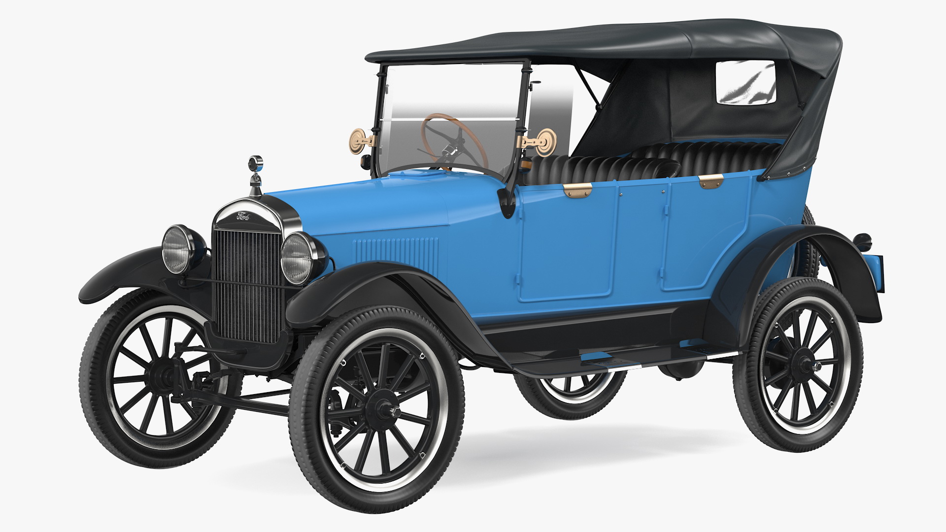 3D model Classic Ford Model T 1926