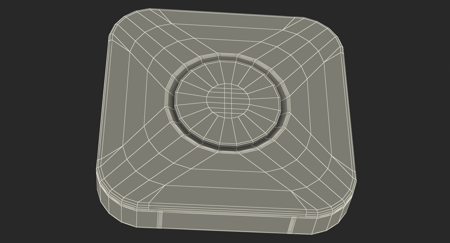 Smoke Detector Generic 2 3D model