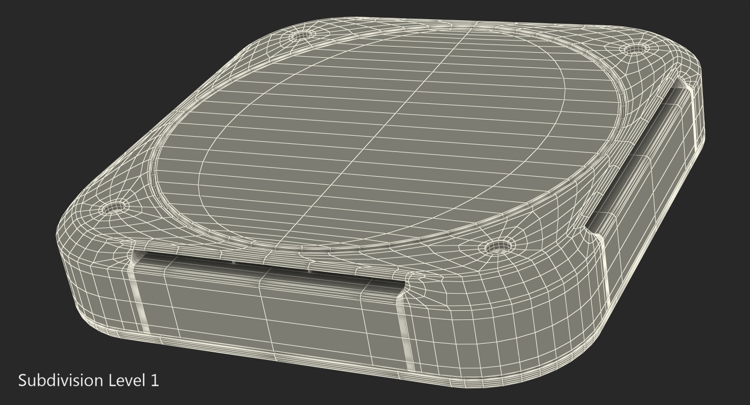 Smoke Detector Generic 2 3D model