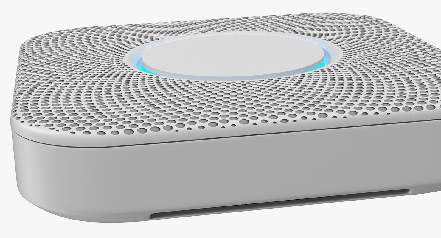 Smoke Detector Generic 2 3D model