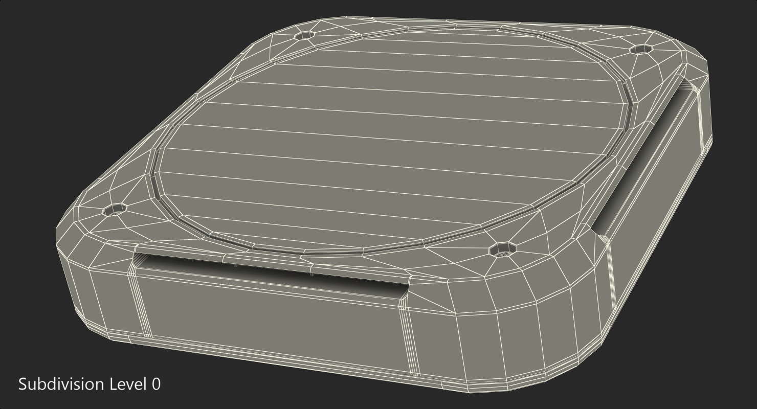 Smoke Detector Generic 2 3D model