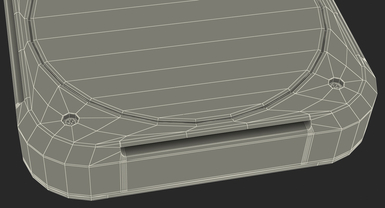 Smoke Detector Generic 2 3D model