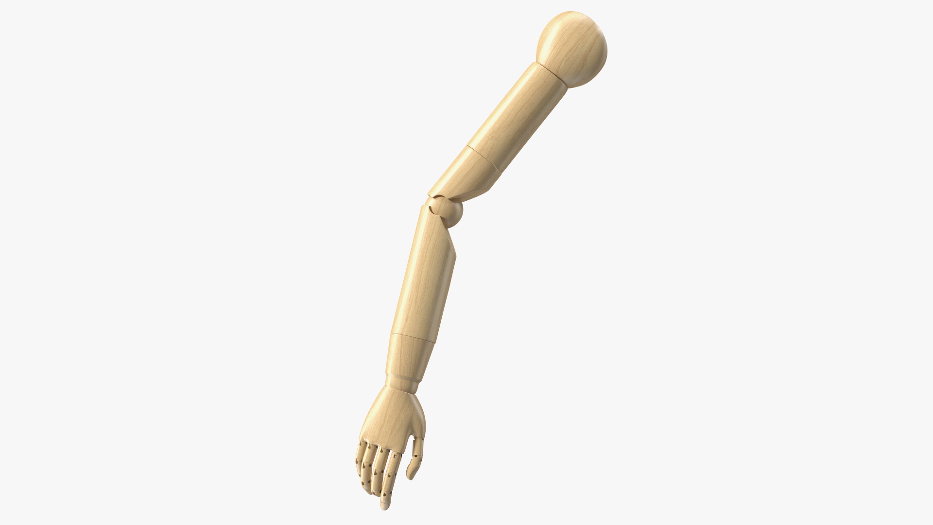 3D Mannequin Wooden Hand