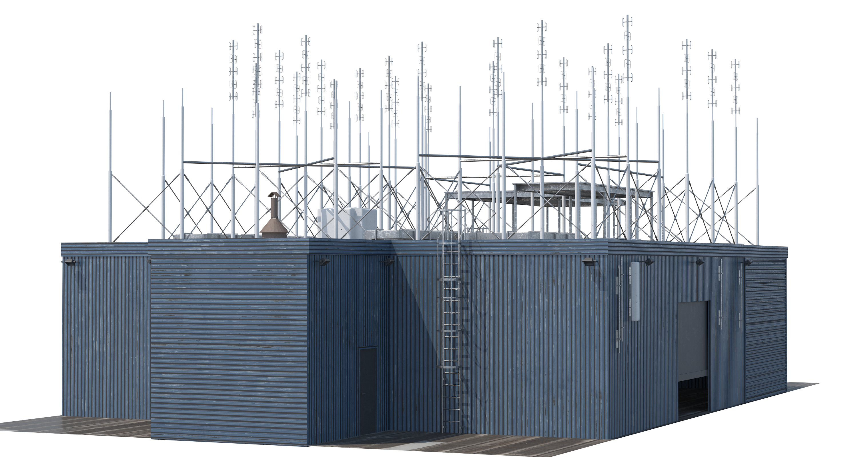 Rooftop Radio Transmitters